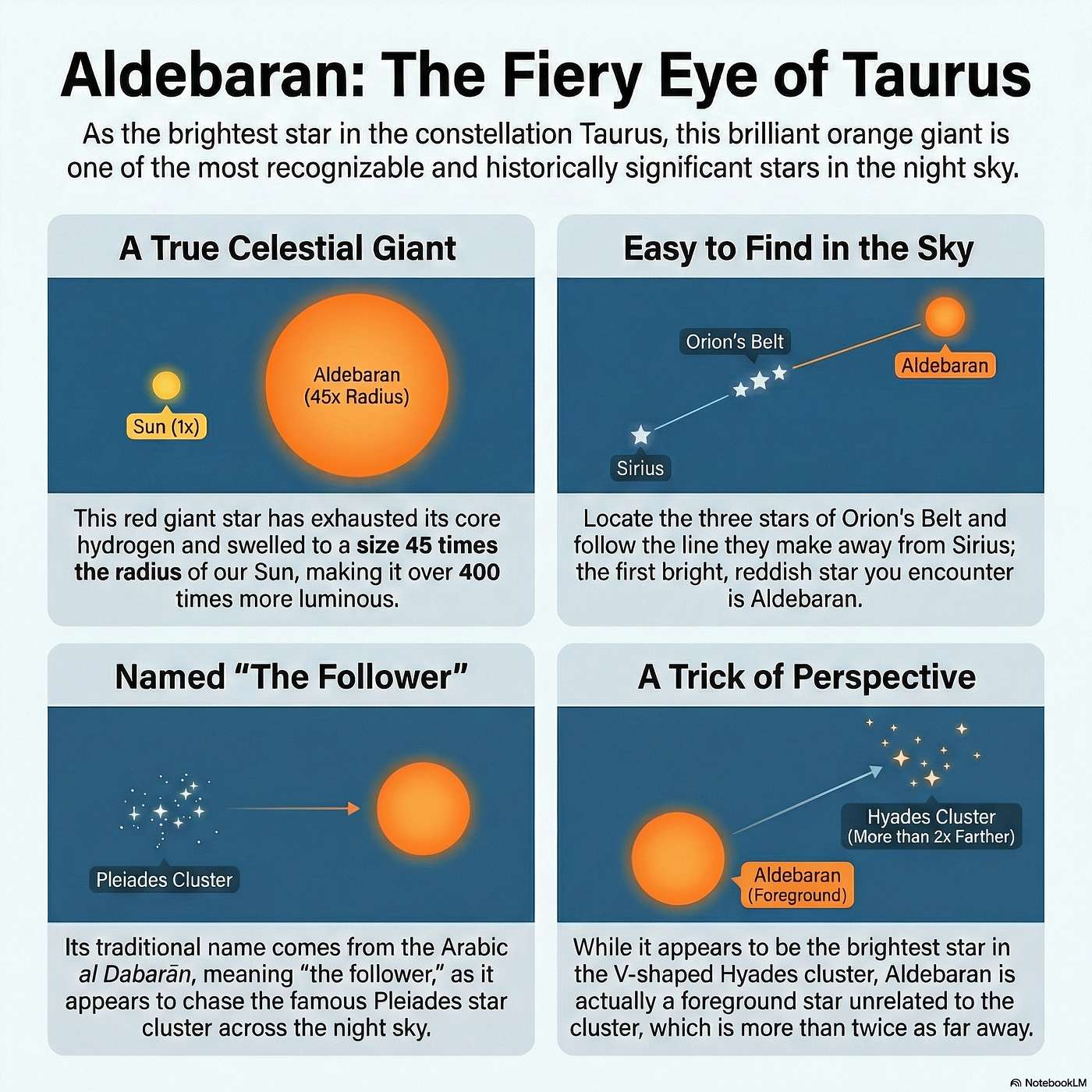 Aldebaran: The Eye of Taurus, a Star on the Move episode artwork