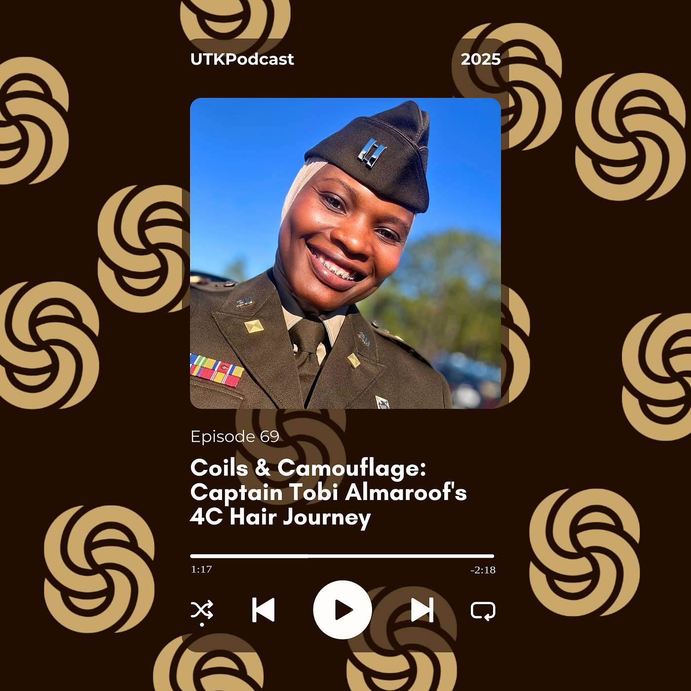 Coils & Camouflage: Captain Tobi Almaroof's 4C Hair Journey