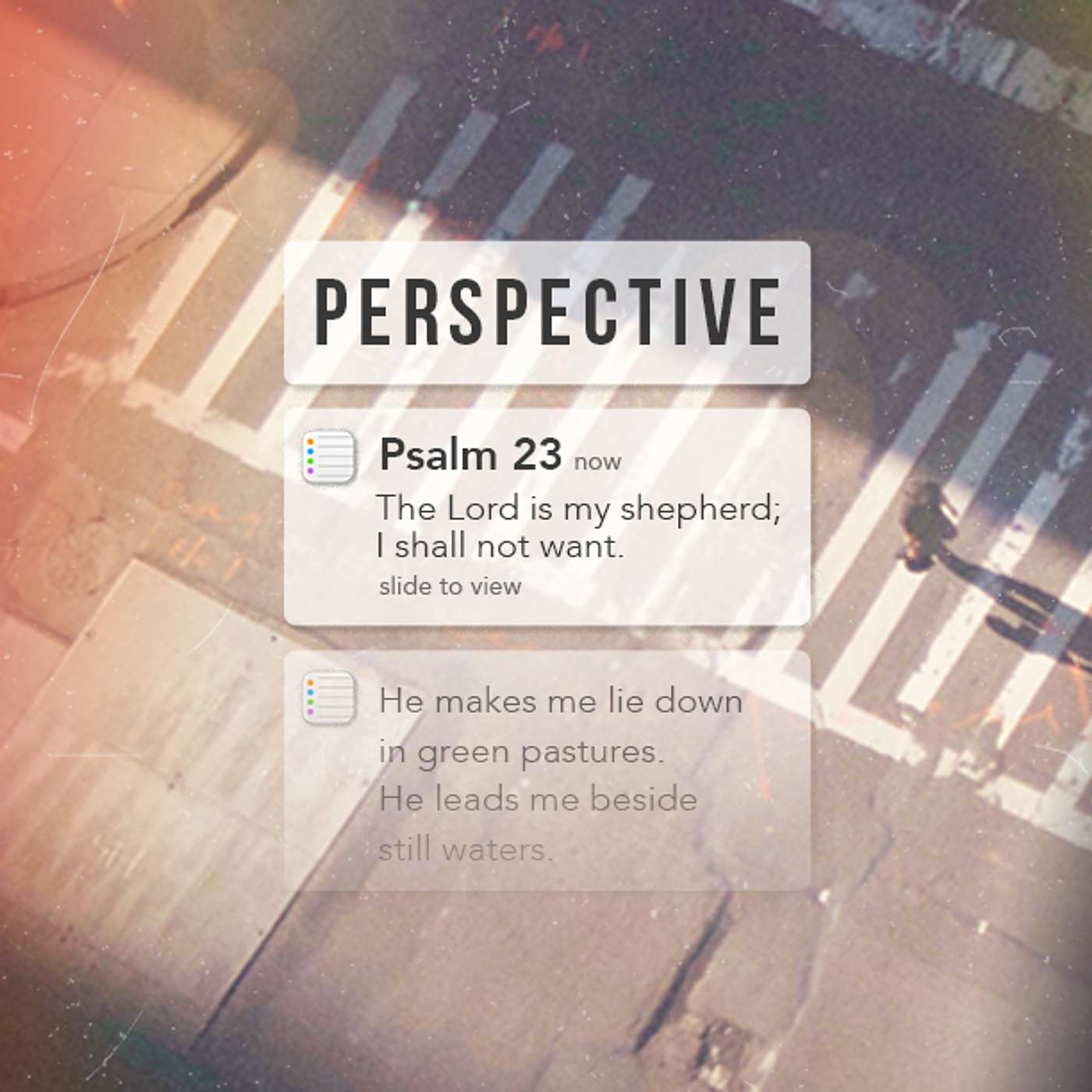 Perspective (Week 4: Presence) - Jerry De Sagun