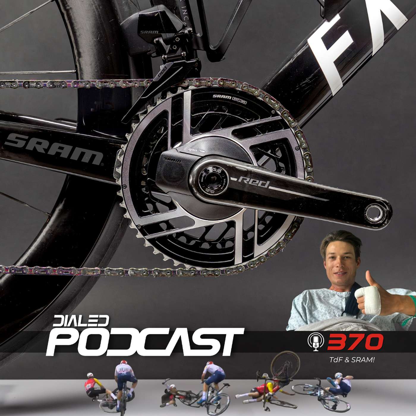 Dialed Podcast 370 - SRAM joins us again to talk about a bunch of great tech and the Tour de France