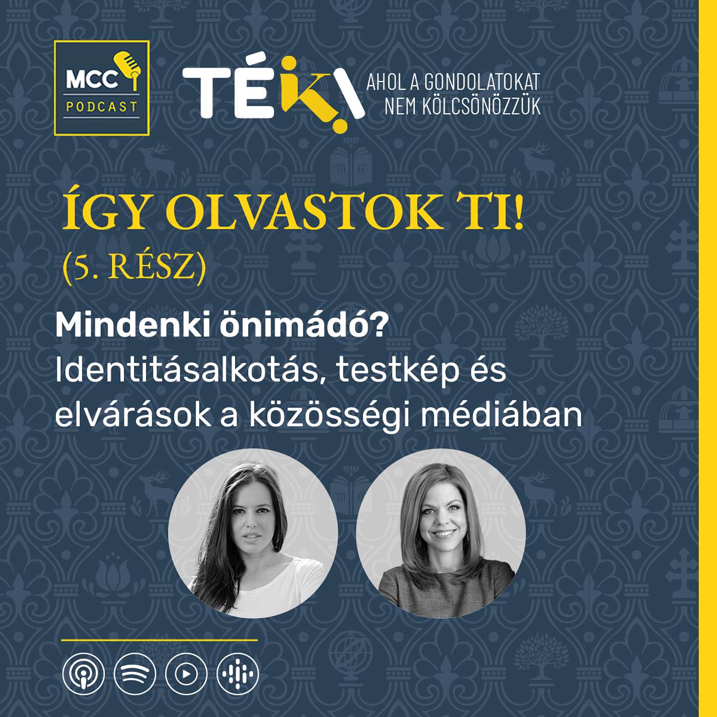 TÉKA | Így olvastok ti! (5. rész) - Mindenki önimádó? Identitásalkotás, testkép és elvárások a közösségi médiában episode artwork