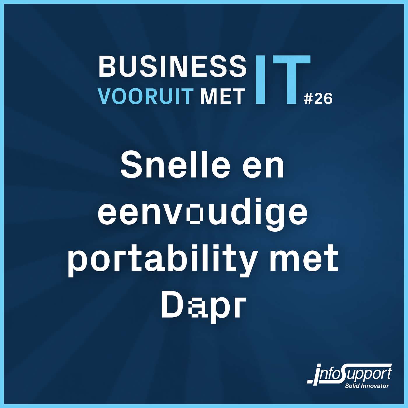 #26 De portabiliteit van applicaties vereenvoudigen met Dapr (met Michaël Hompus, Edwin van Wijk en Maarten Mulders) #26 De portabiliteit van applicaties vereenvoudigen met Dapr (met Michaël Hompus, Edwin van Wijk en Maarten Mulders)