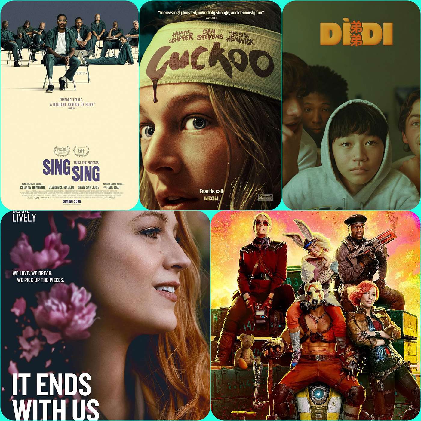 Episode 179 - It Ends With Us, Borderlands, Cuckoo, Sing Sing, Didi episode artwork