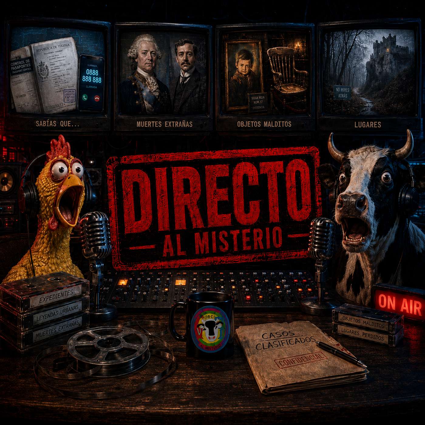 🔴 DIRECTO al misterio #02: La SILLA de la MUERTE, TAURED y más misterios episode artwork