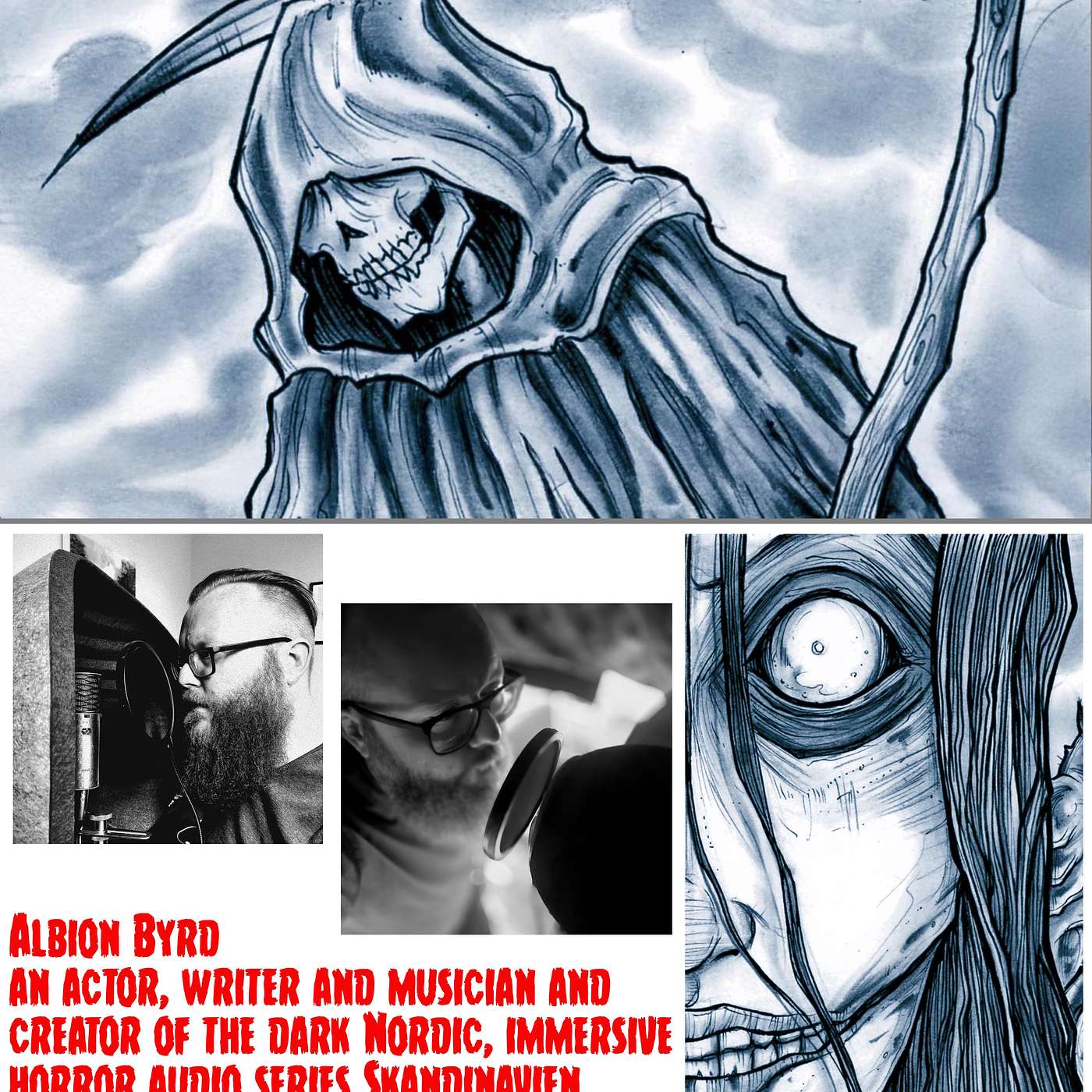 We talk to Albion Byrd about his amazing new Horror Audio Series Skandinavien