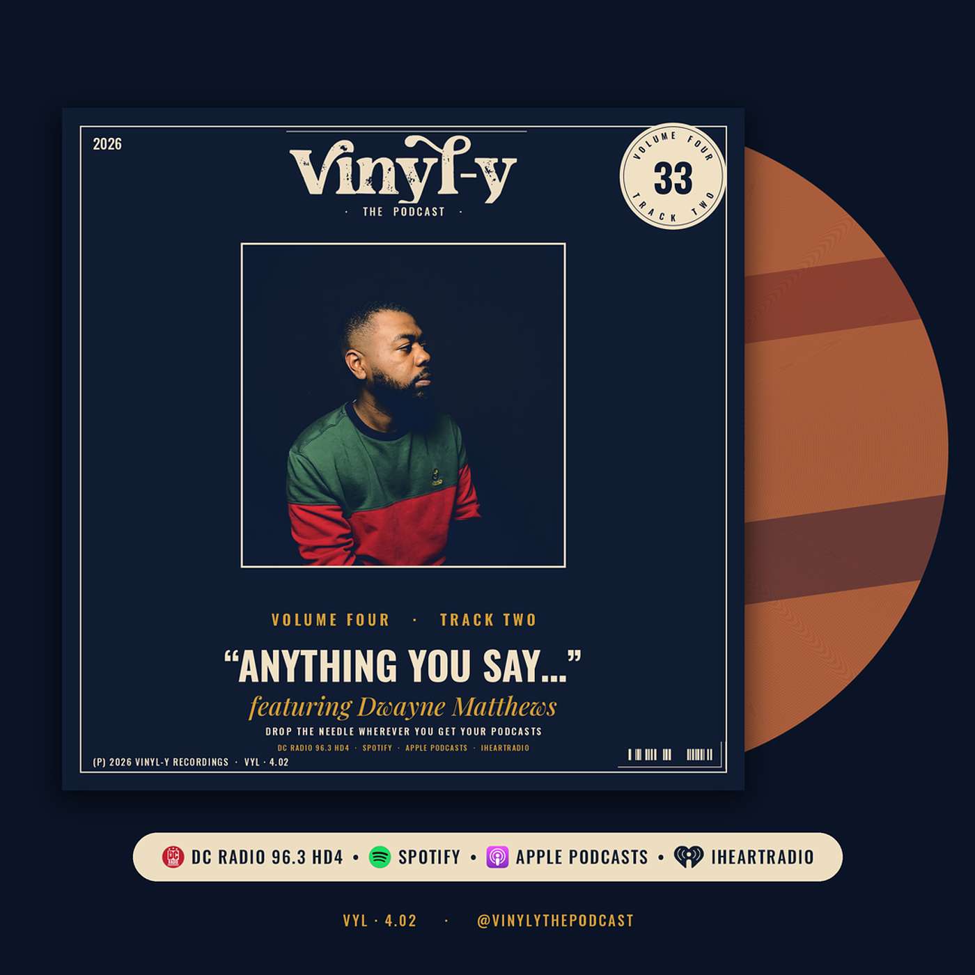 Vol. IV Track II: Anything You Say feat. Dwayne Matthews episode artwork