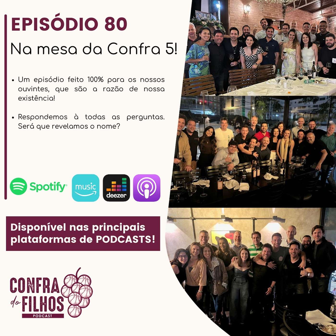 Ep.80 - Na Mesa da Confra 5!