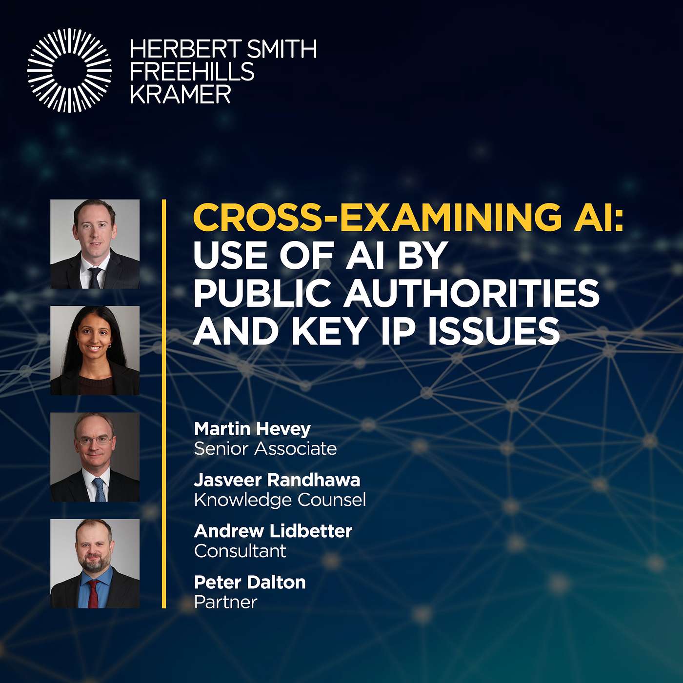 Cross-examining AI: Use of AI by public authorities and key IP issues episode artwork