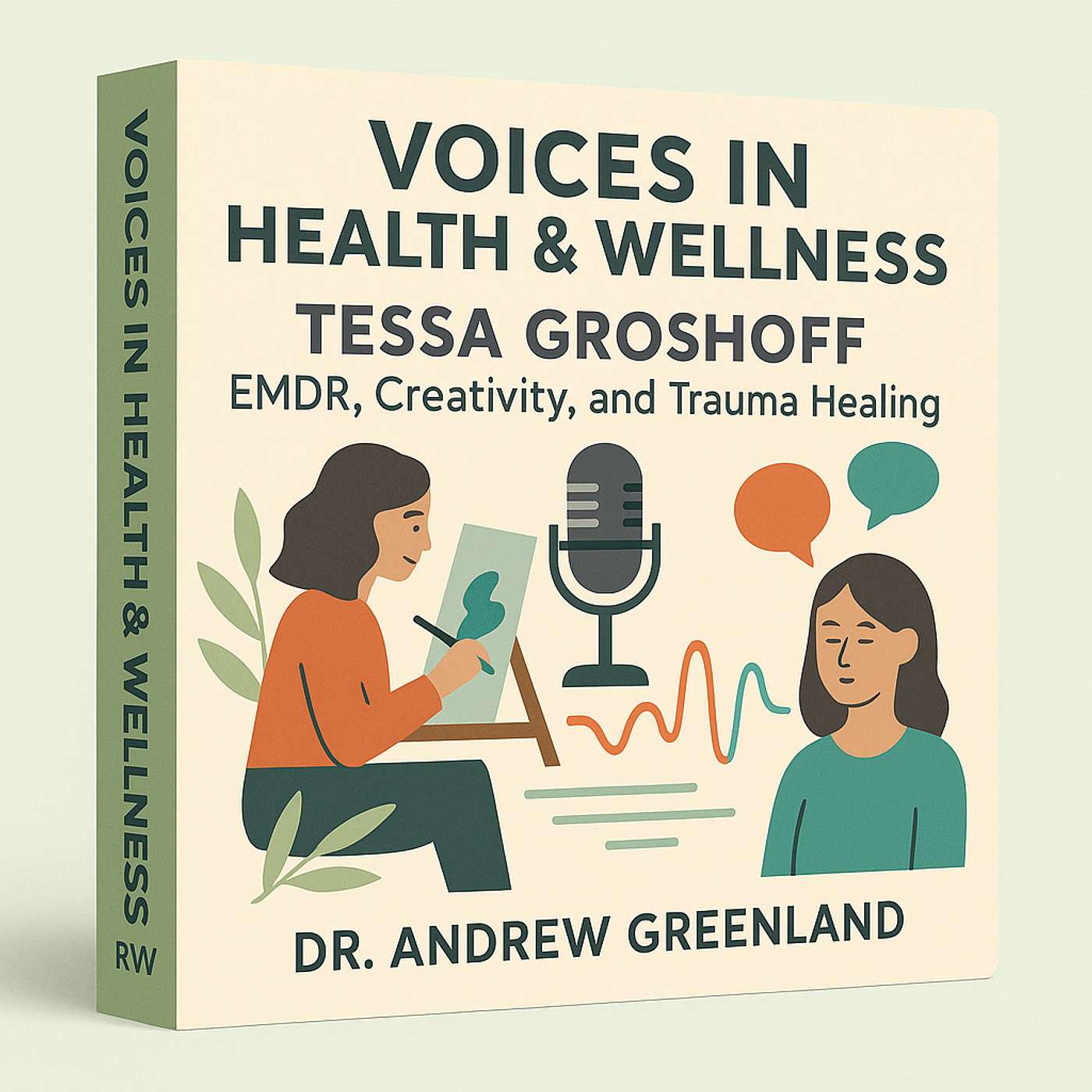 How EMDR And Creativity Help Traumatic Memories Heal with Tessa Groshoff episode artwork