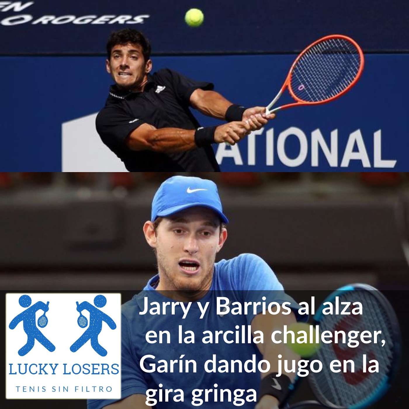 23/ago/2021 - Jarry y Barrios al alza en la arcilla challenger, Garín dando jugo en la gira gringa
