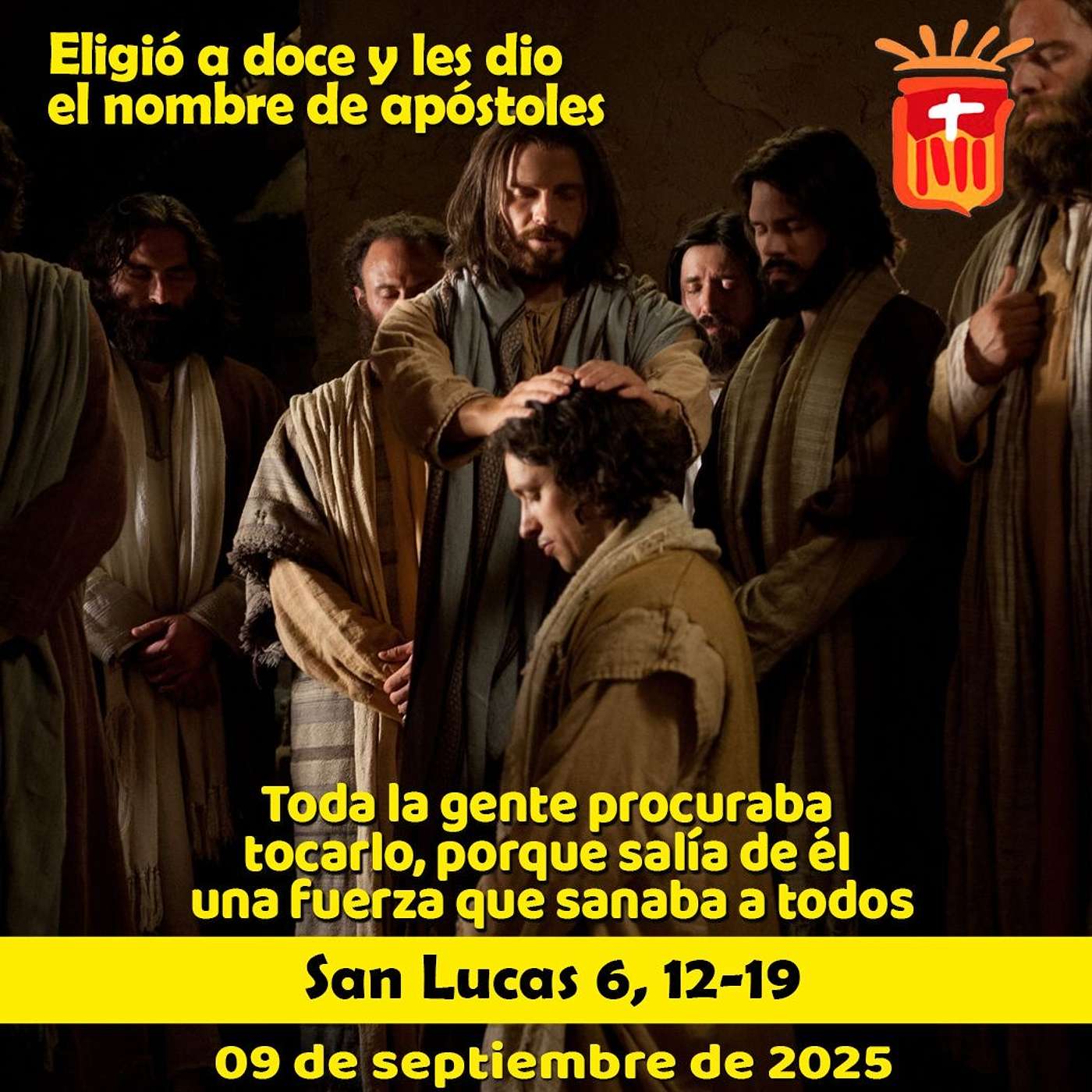 2025-09-09 San Lucas 6, 12-19: Martes XXIII Ordinario