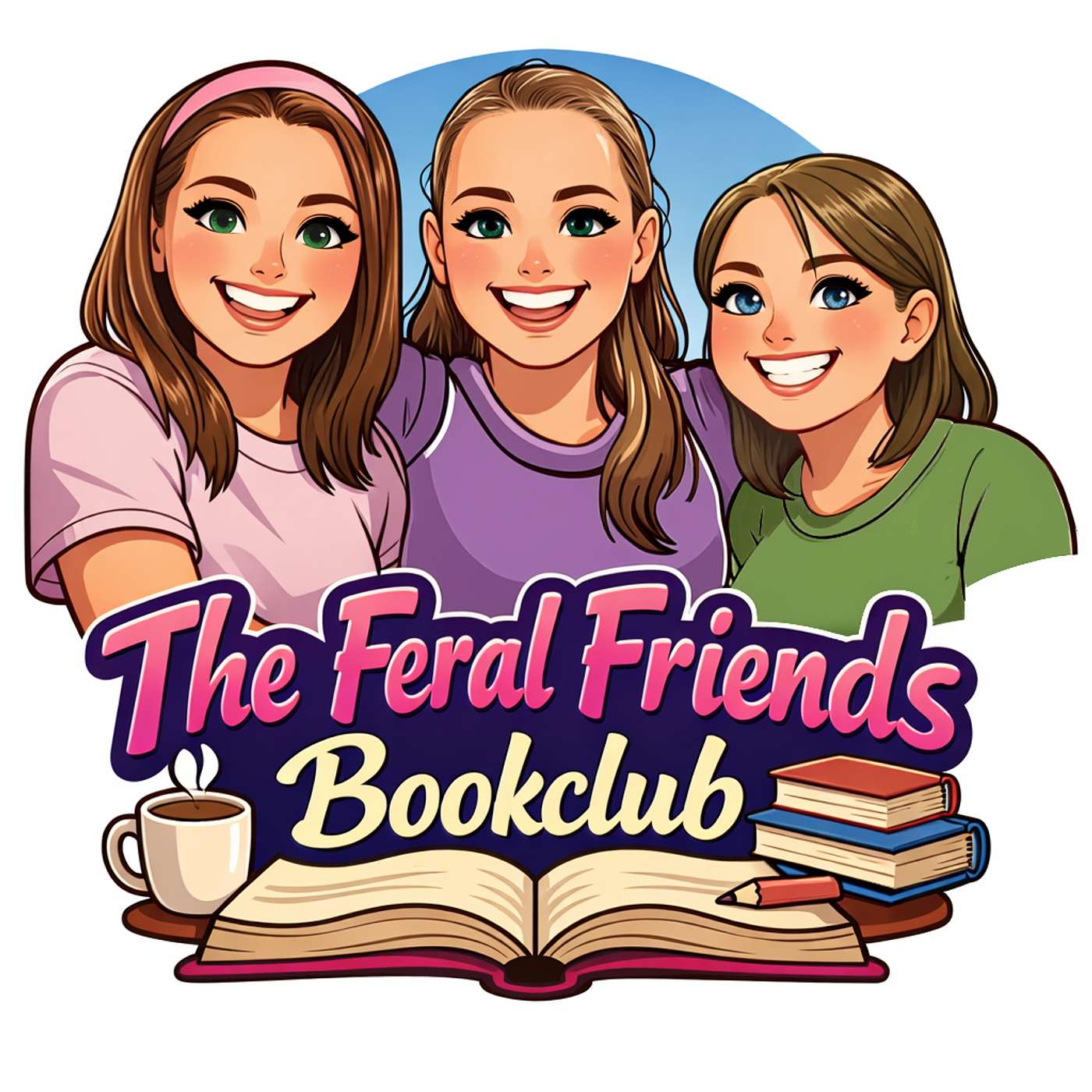 The Feral Friends Bookclub podcast artwork