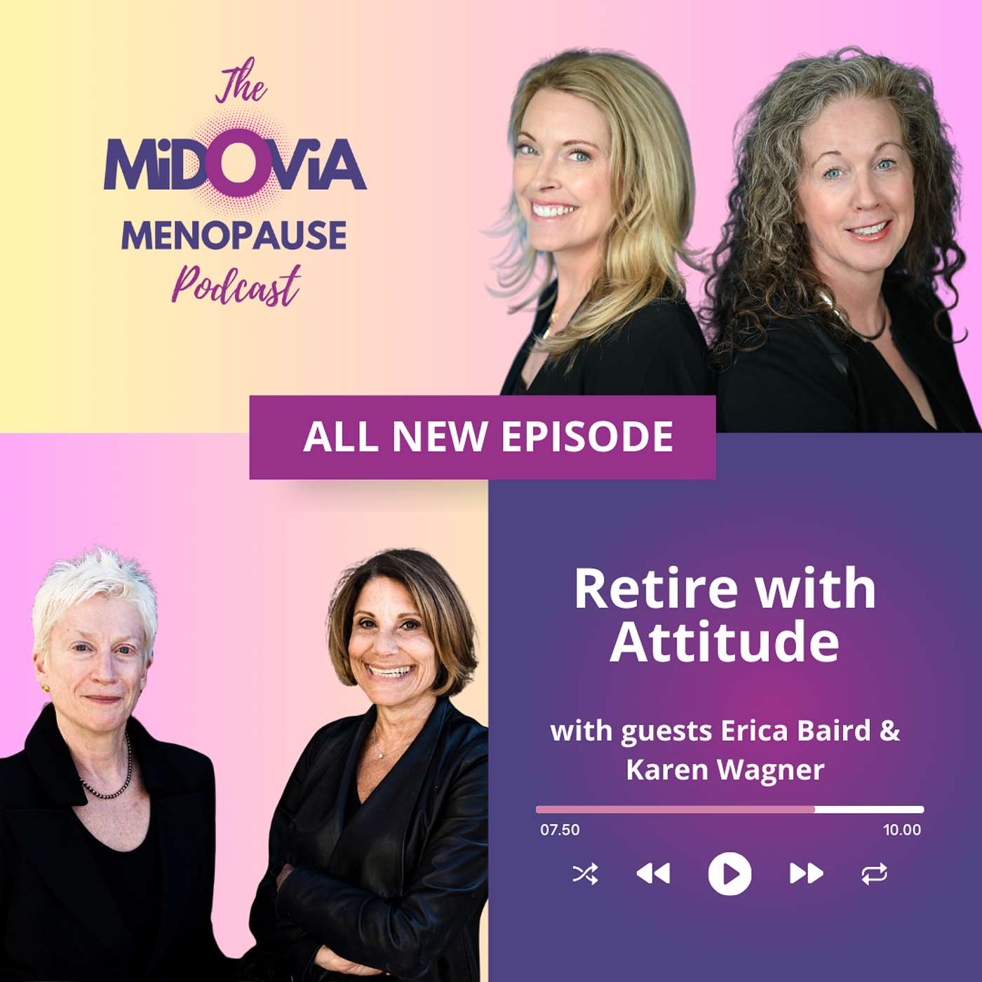 The MiDOViA Menopause Podcast:  Real Talk on Hormones, Work, and Wellness for Midlife