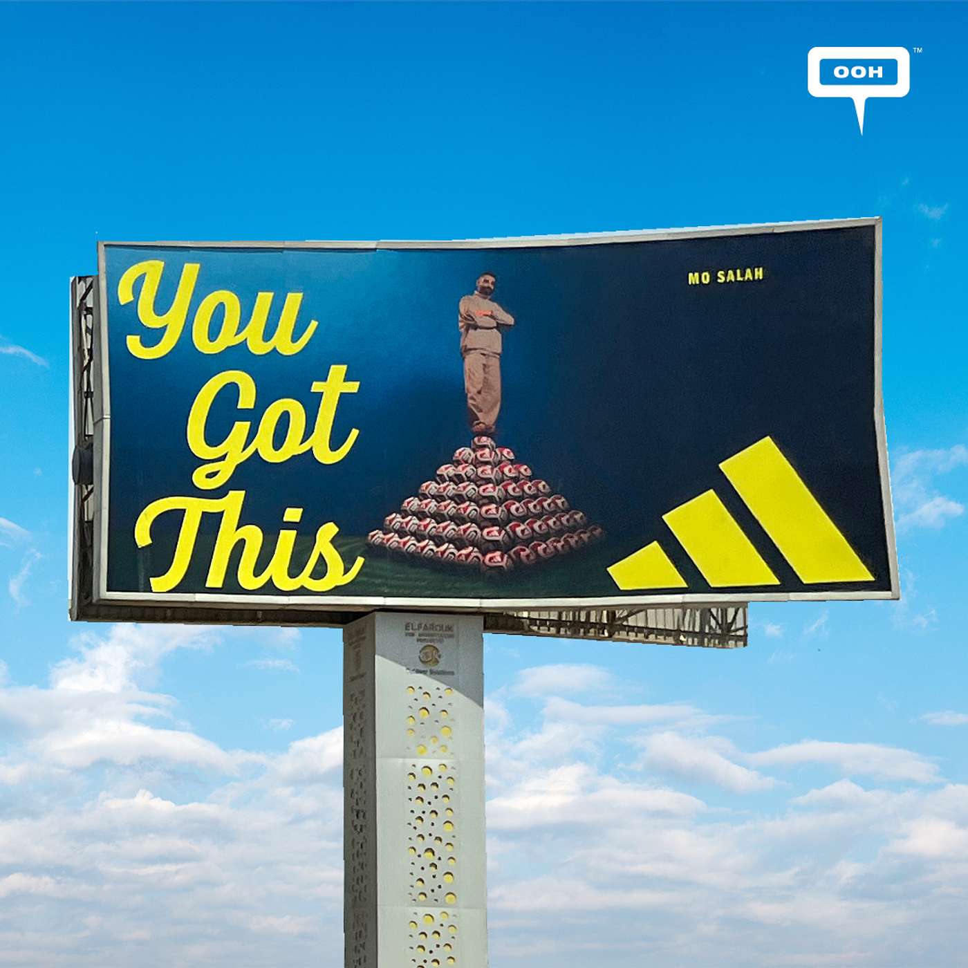 Mo Salah and Huda El-Mufti Lead Adidas Egypt's Most Localized OOH Campaign