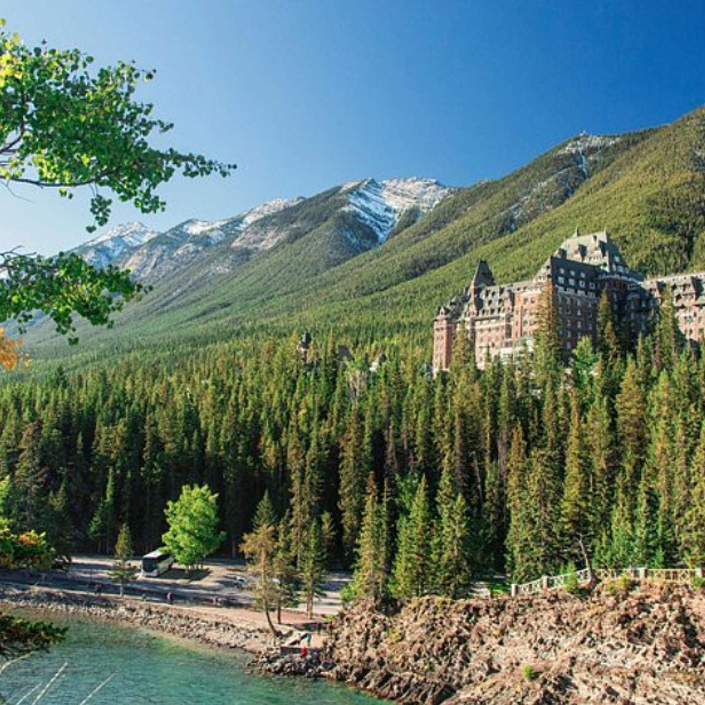 Fairmont Banff Springs Hotel, and the Denver Airport