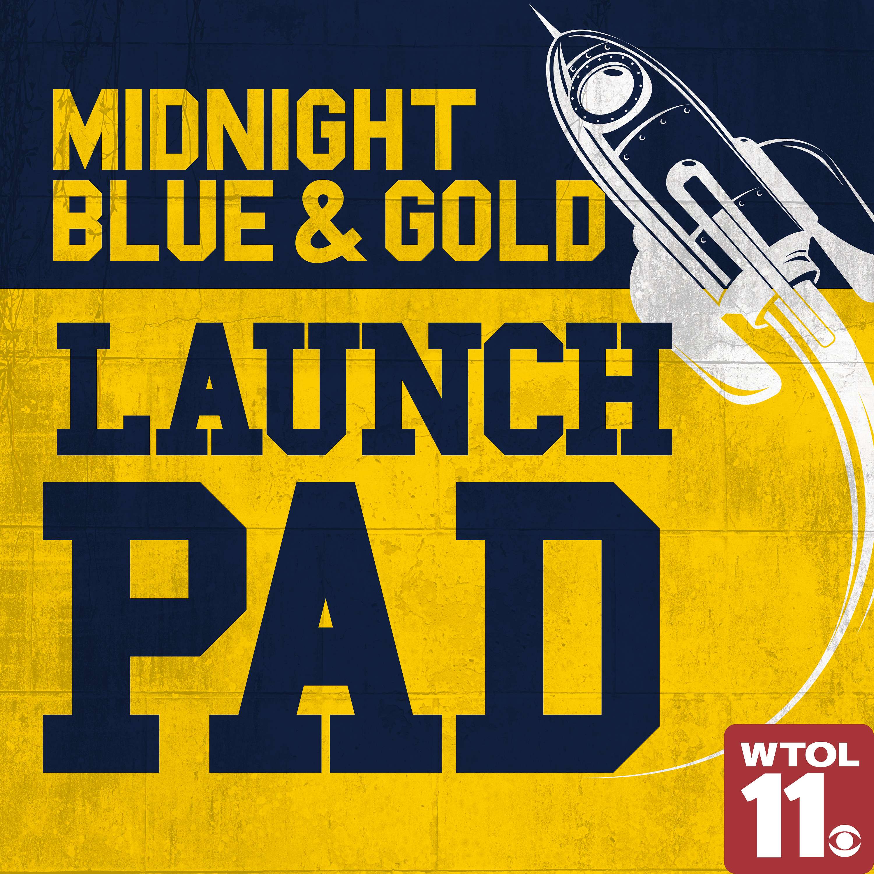 Midnight Blue & Gold Launchpad - Toledo Rockets vs NIU Huskies