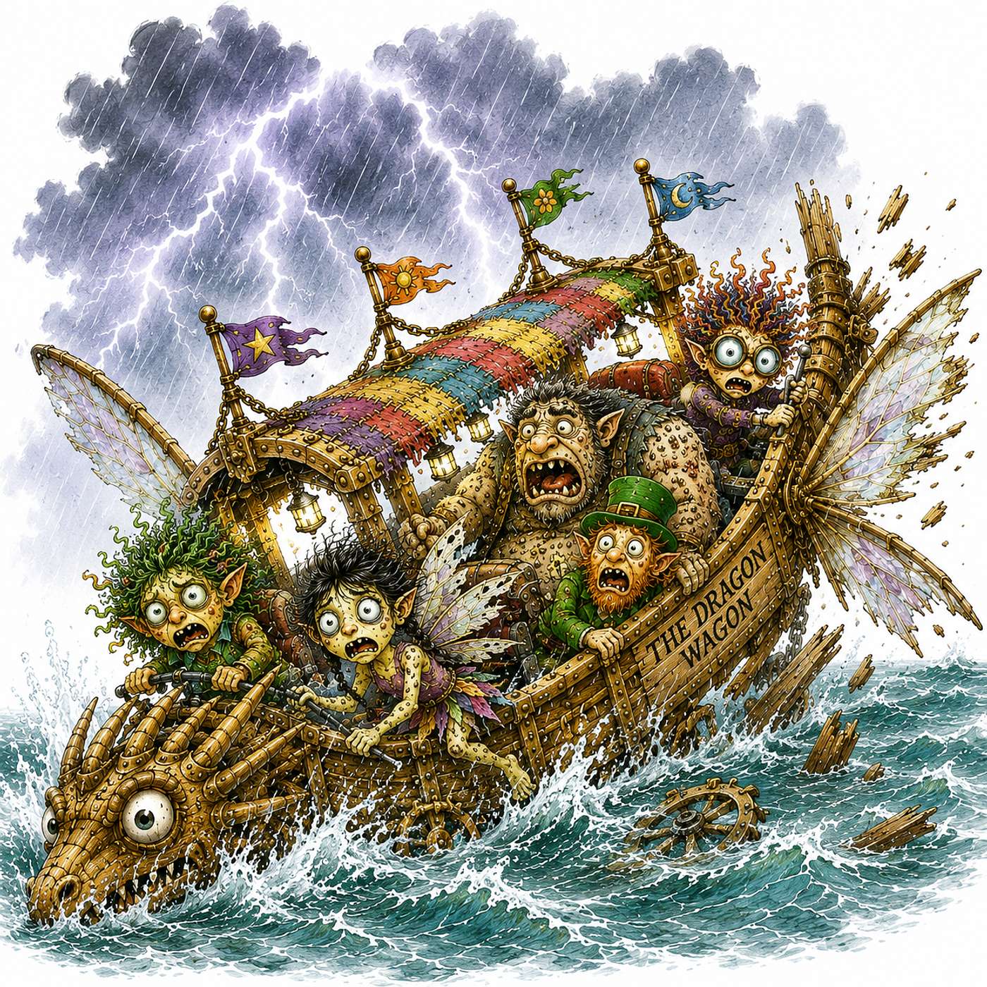 The Island of Roars: Part 1 - Wrecked! 💥🏝️ episode artwork
