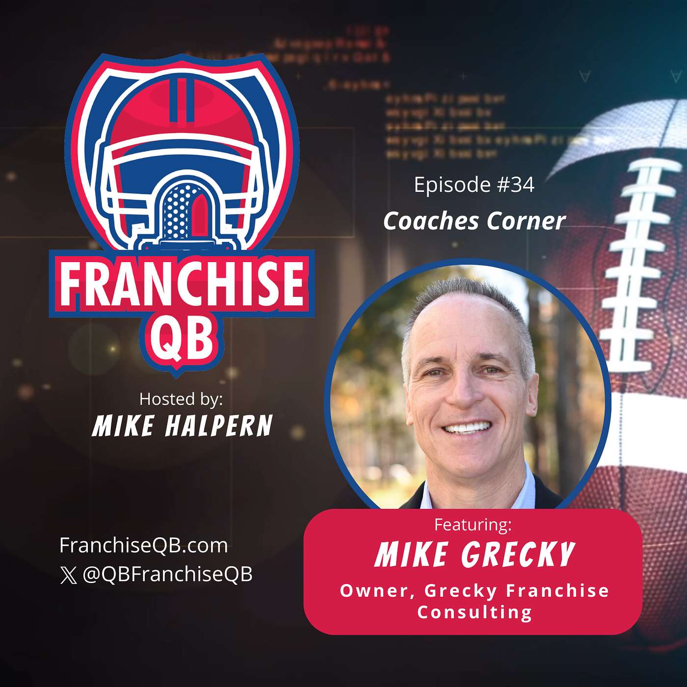 Episode 34: Coaches Corner with Mike Grecky- Owner of Grecky Franchise Consulting