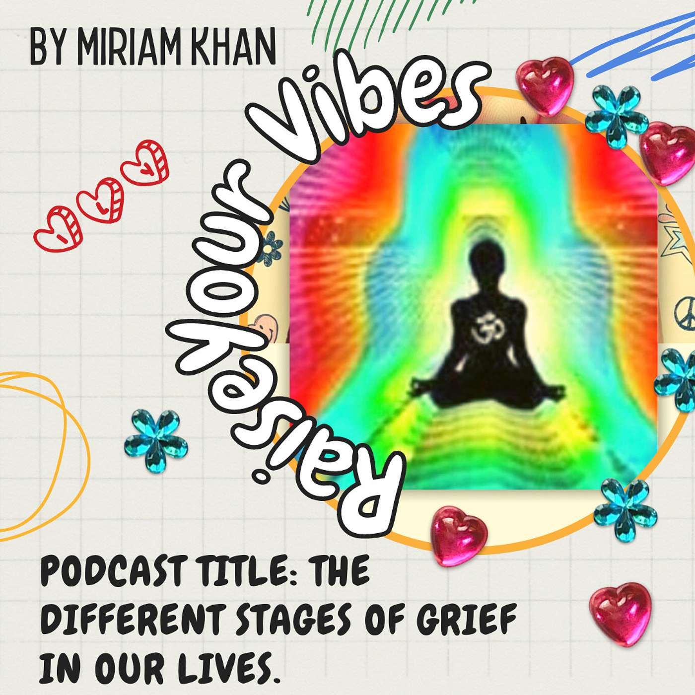 Podcast Title: The Different Stages of Grief in our Lives. episode artwork
