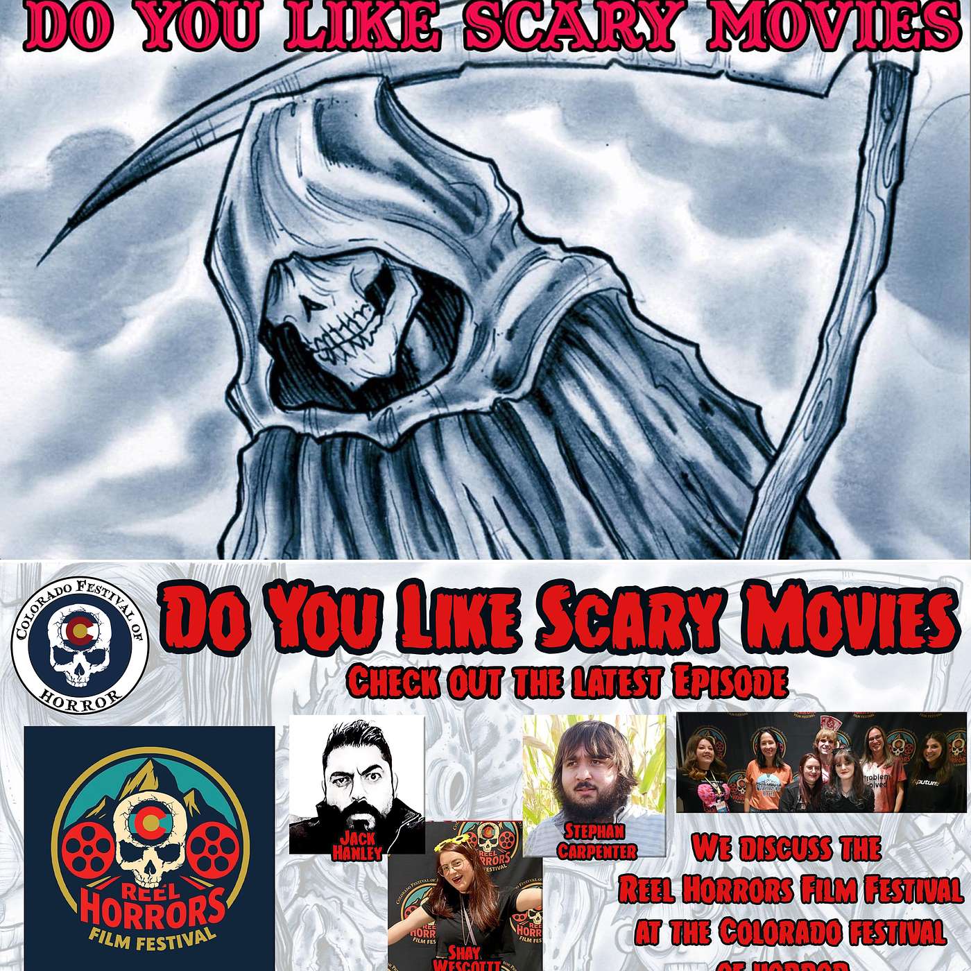 Join us live from the Colorado Festival of Horror as we discuss the Reel Horrors Film Festival