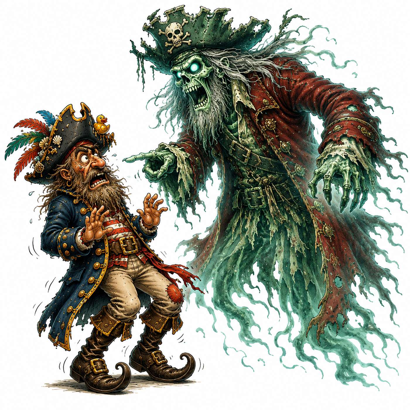The Raging Buccaneers & the Flying Dutchman - better safe than sorry episode artwork