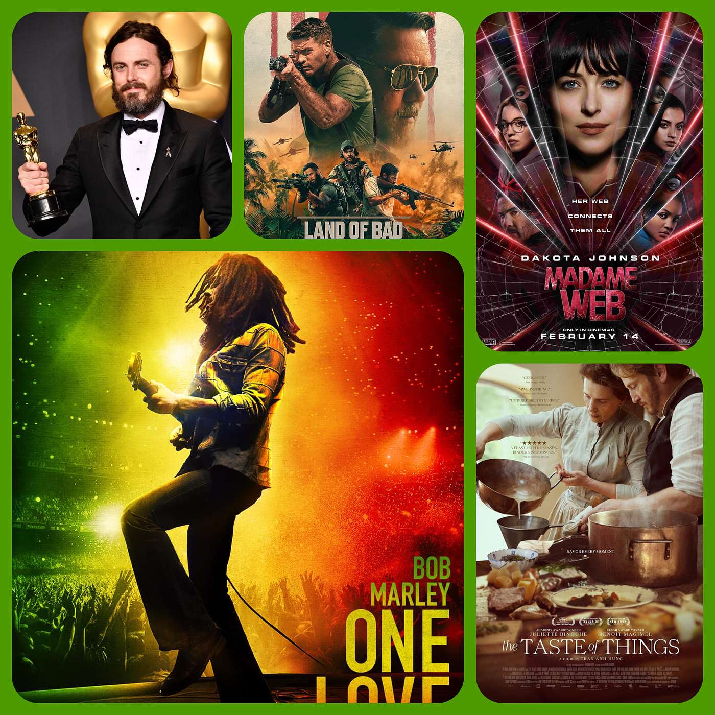 Episode 141 - Bob Marley: One Love, Madame Web, The Taste of Things, Land of Bad episode artwork