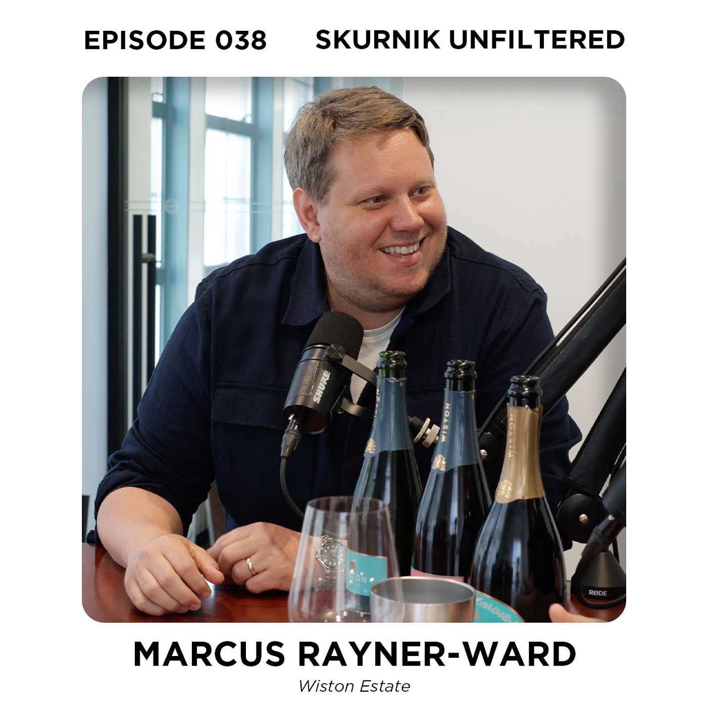 English Sparkling Wine: Winemaker Marcus Rayner-Ward of Wiston Estate episode artwork