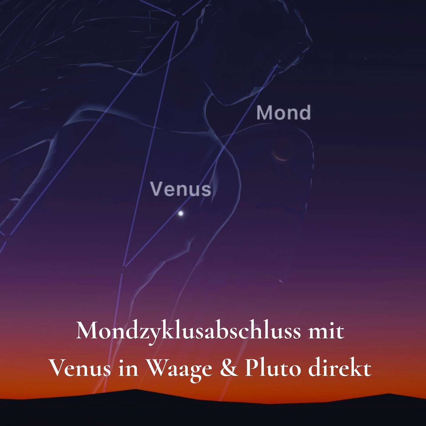 Mondzyklusabschluss mit  Venus in Waage & Pluto direkt