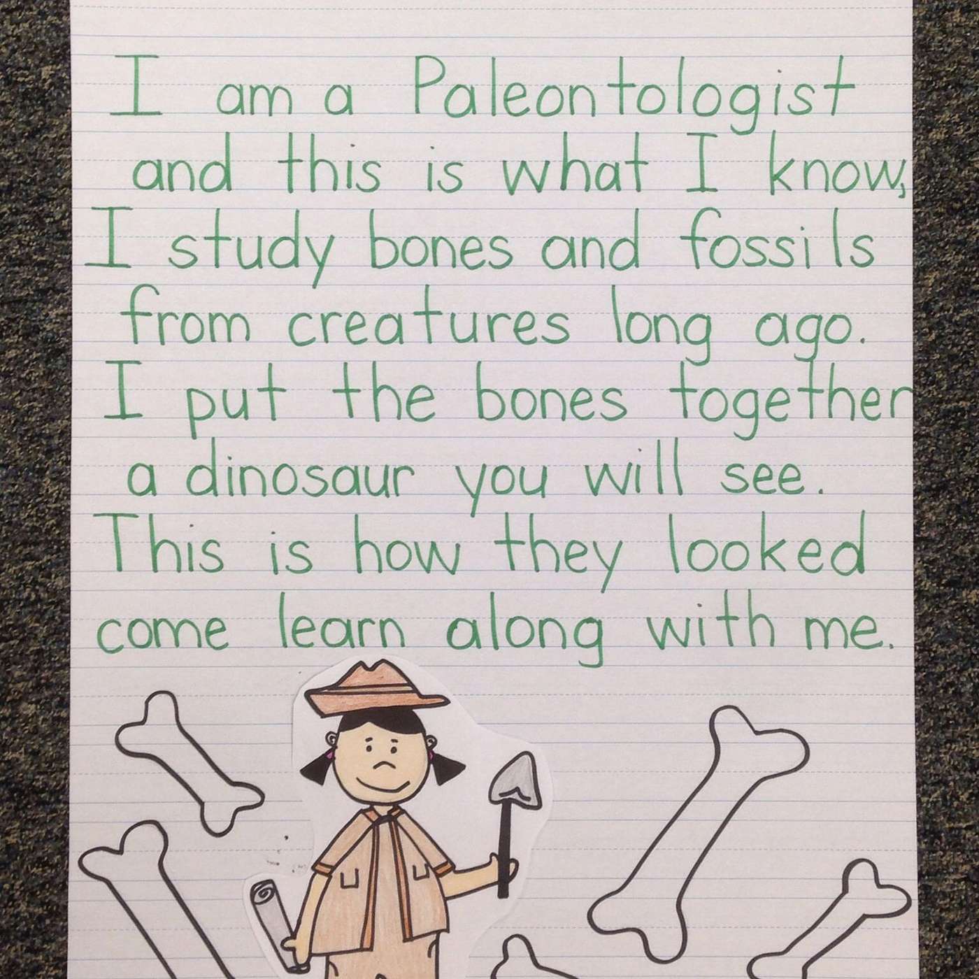 I am a Paleontologist Poem episode artwork