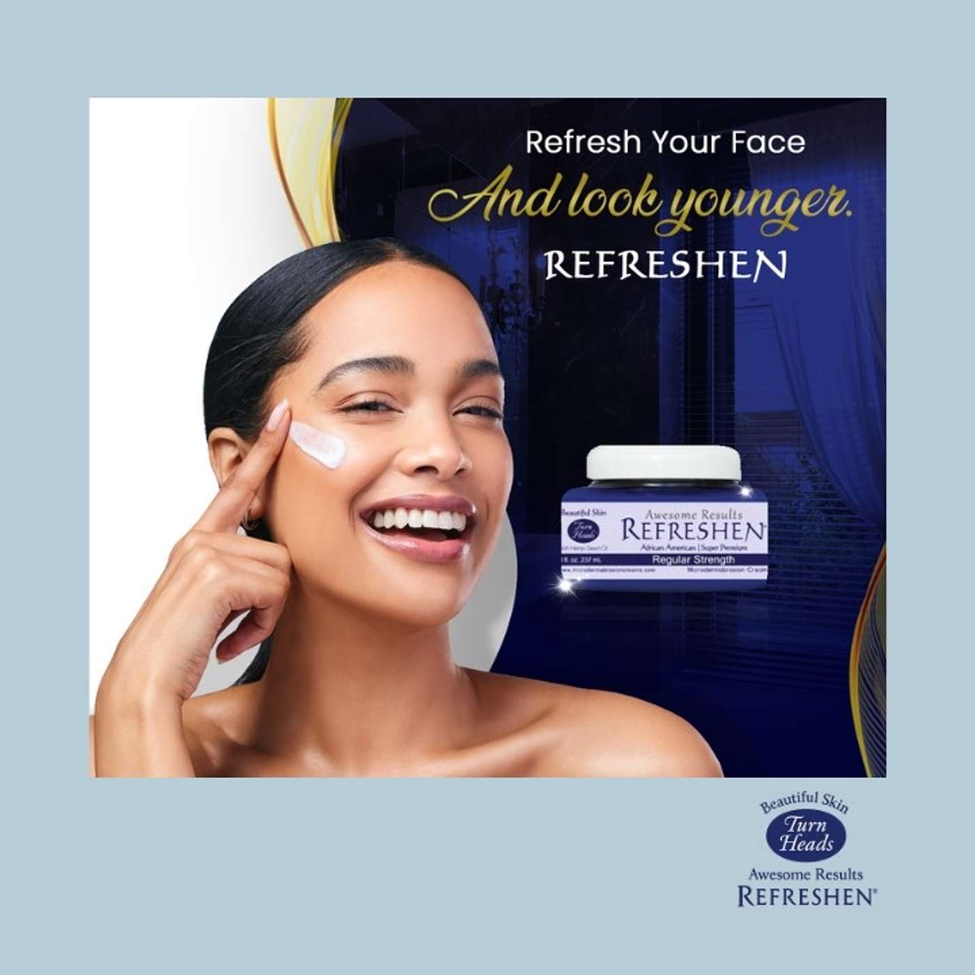 Welcome to: REFRESHEN microdermabrasioncreams.com
