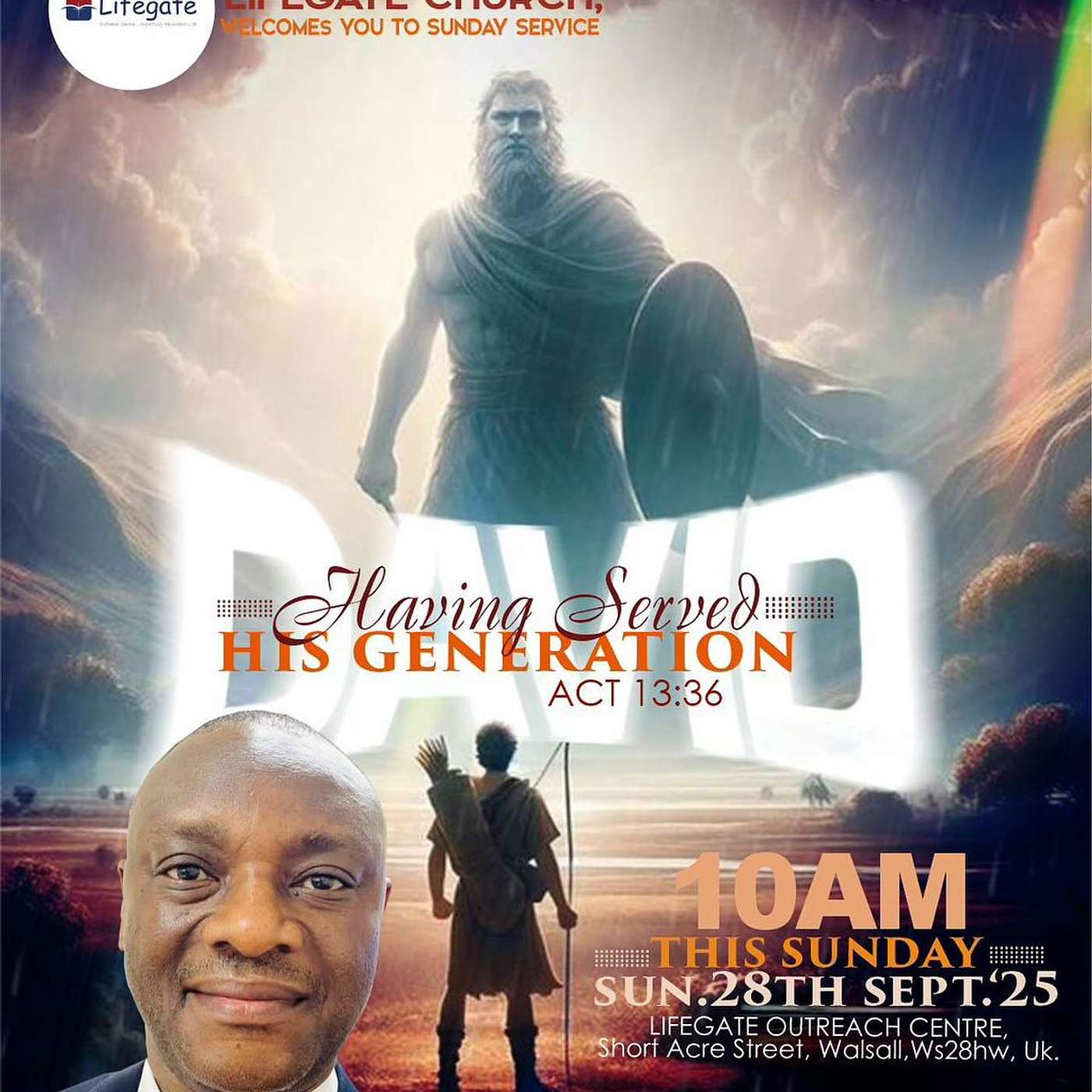 Having Served His Generation (David) (Session 4) - Lifegate Church - 28.9.25 episode artwork