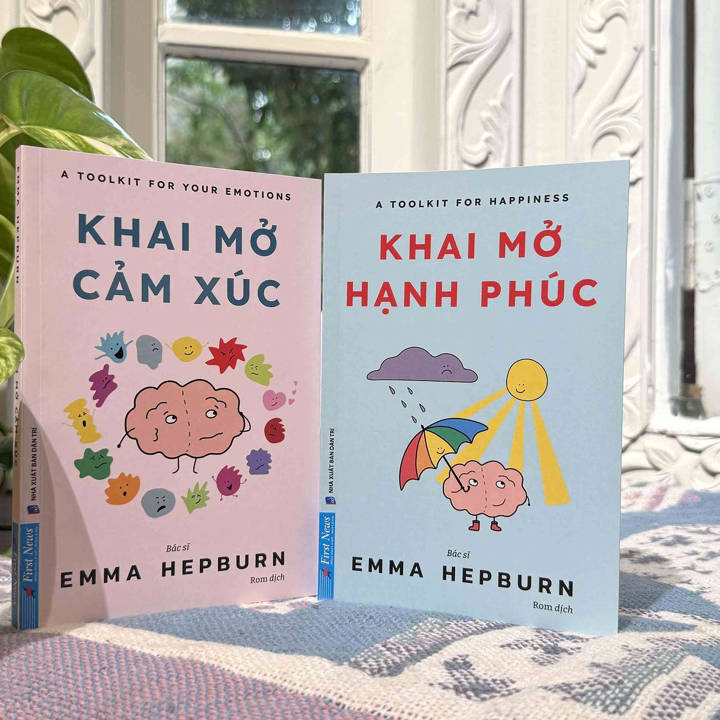 Bộ sách Khai mở cảm xúc và Khai mở hạnh phúc