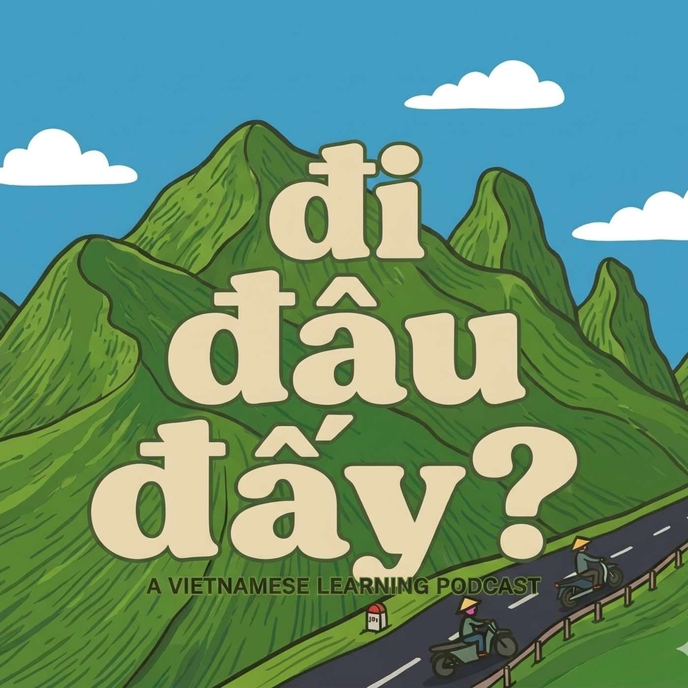 đi đâu đấy? where you going? Vietnamese learning