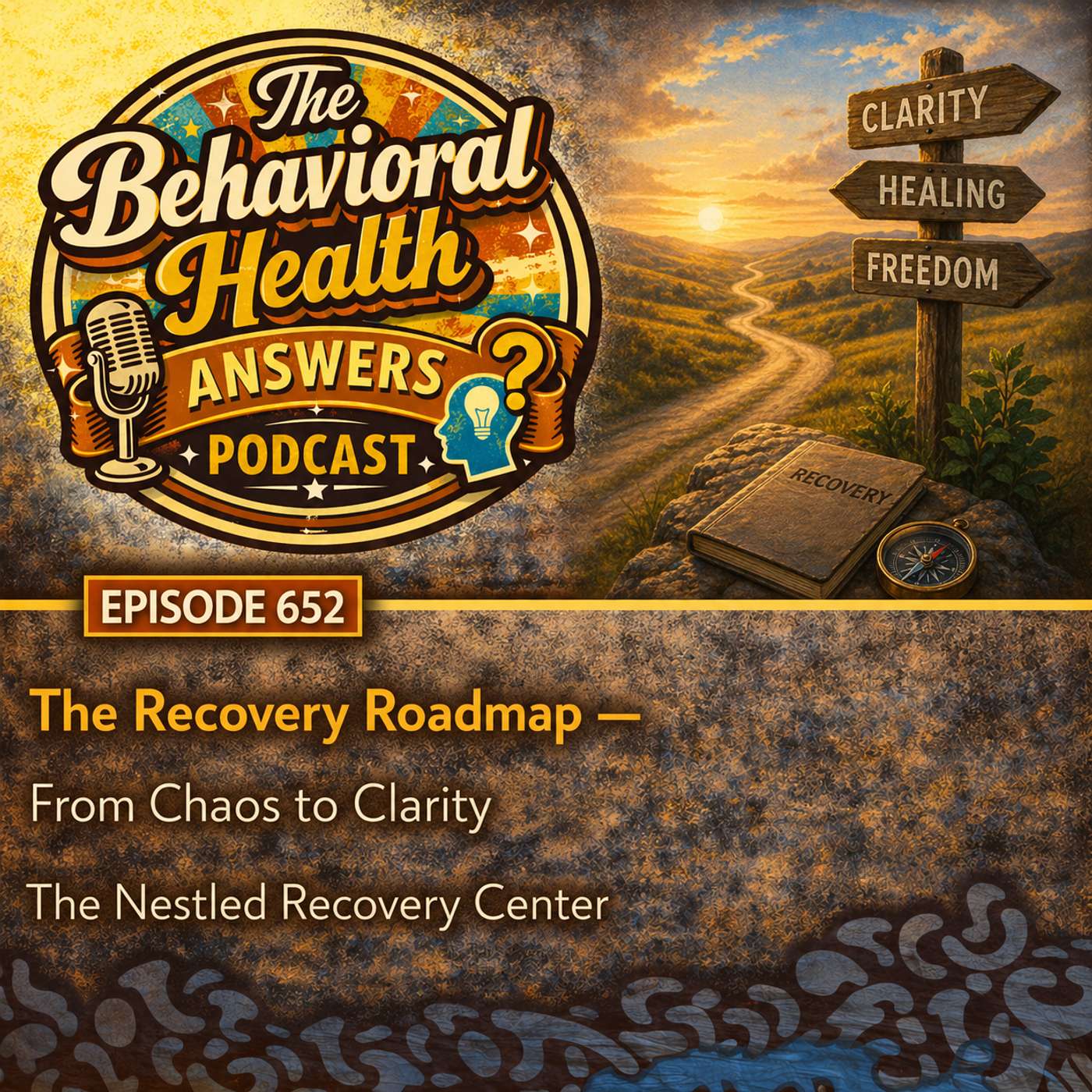 Episode 652: The Recovery Roadmap - From Chaos to Clarity | The Nestled Recovery Center episode artwork