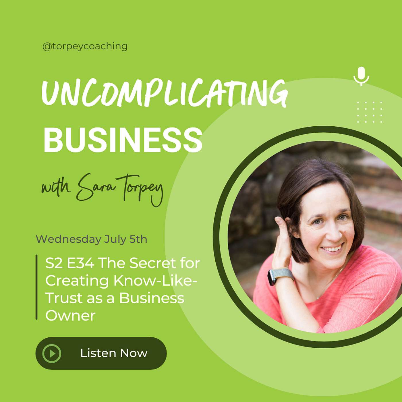 The Secret for Creating Know-Like-Trust as a Business Owner episode artwork