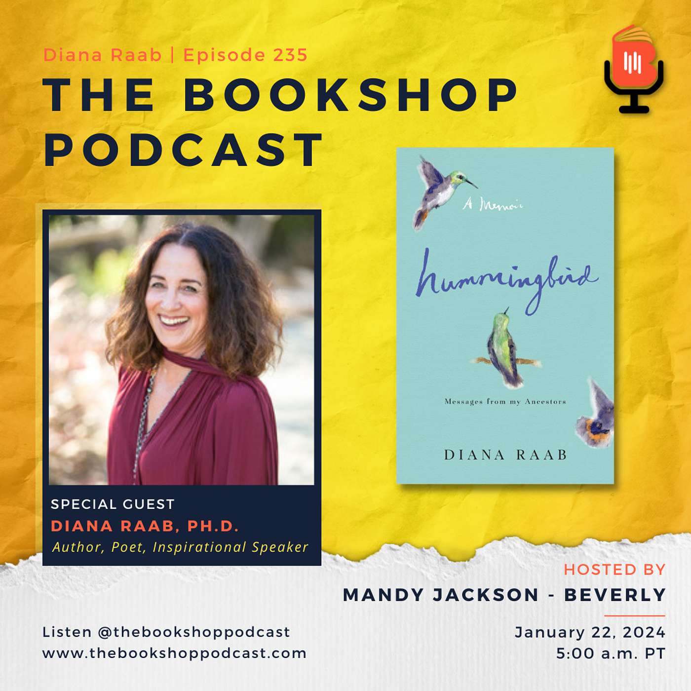 Ancestral Echoes: Navigating Intergenerational Trauma and the Art of Memoir Writing with Diana Raab