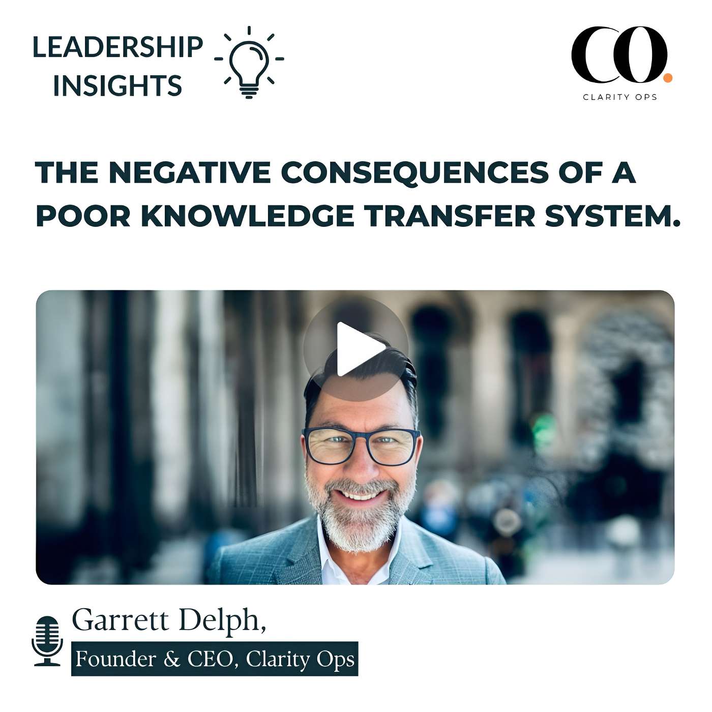 The Negative Consequences Of Poor Knowledge Transfer System episode artwork