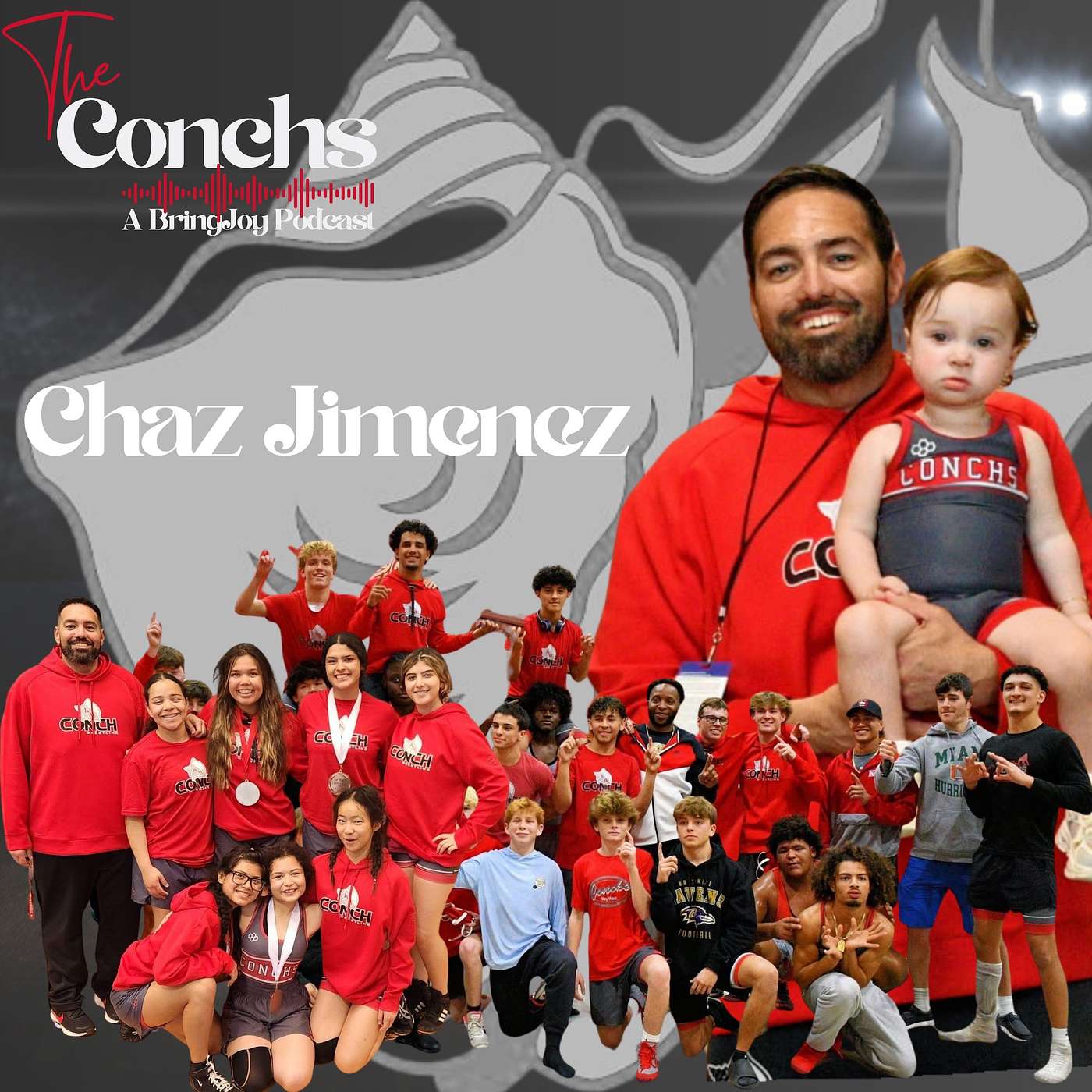 Conch Pride with Conch Wrestling Coach Chaz Jimenez