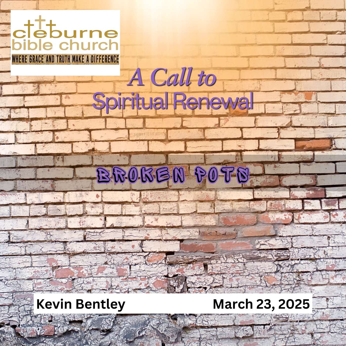Cleburne Bible Church\'s Podcast