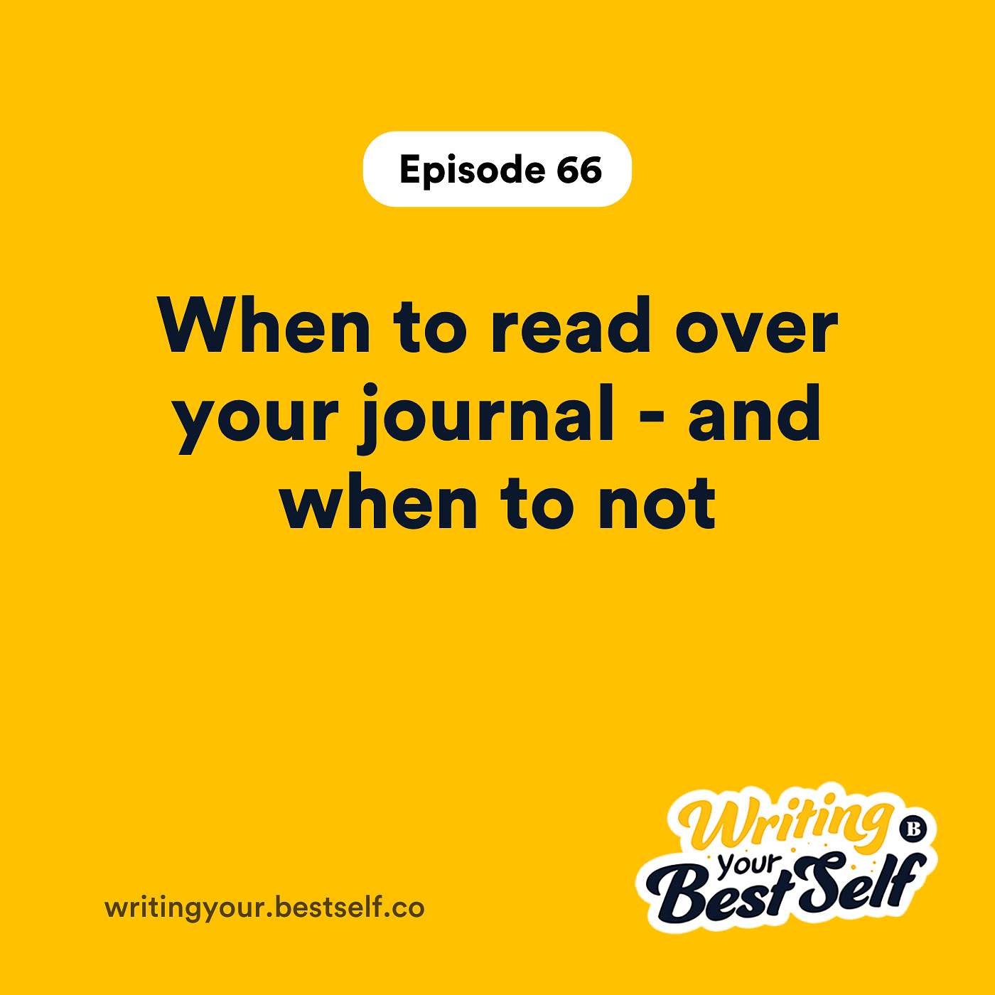 When To Read Over Your Journal & When To Not