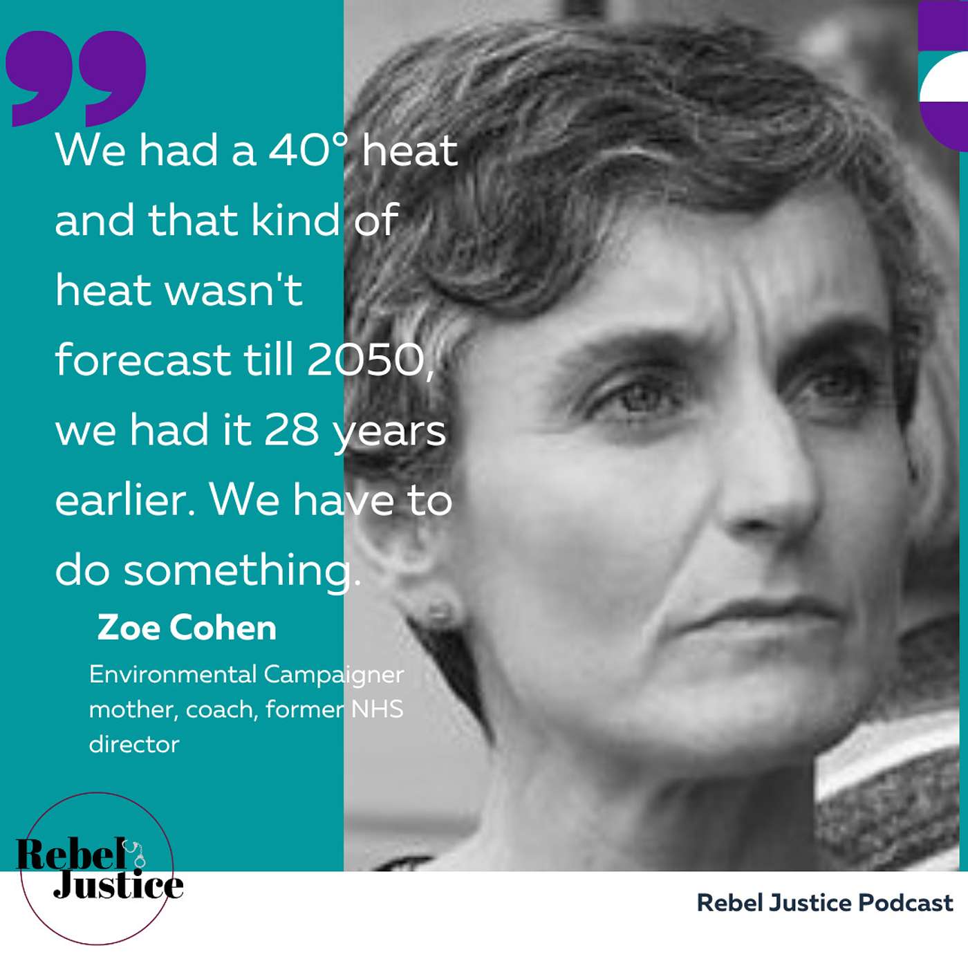 Episode 30 - Just Stop Oil with Zoe Cohen, climate campaigner