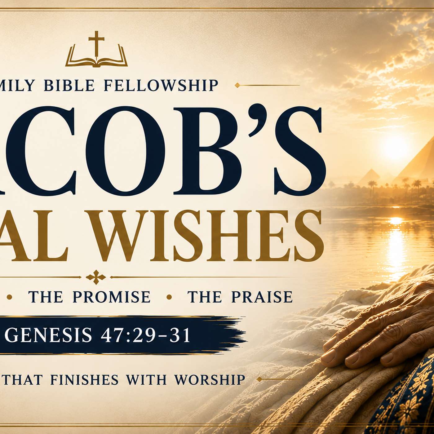 Genesis 47:29-31 (Jacob's Final Wishes) episode artwork