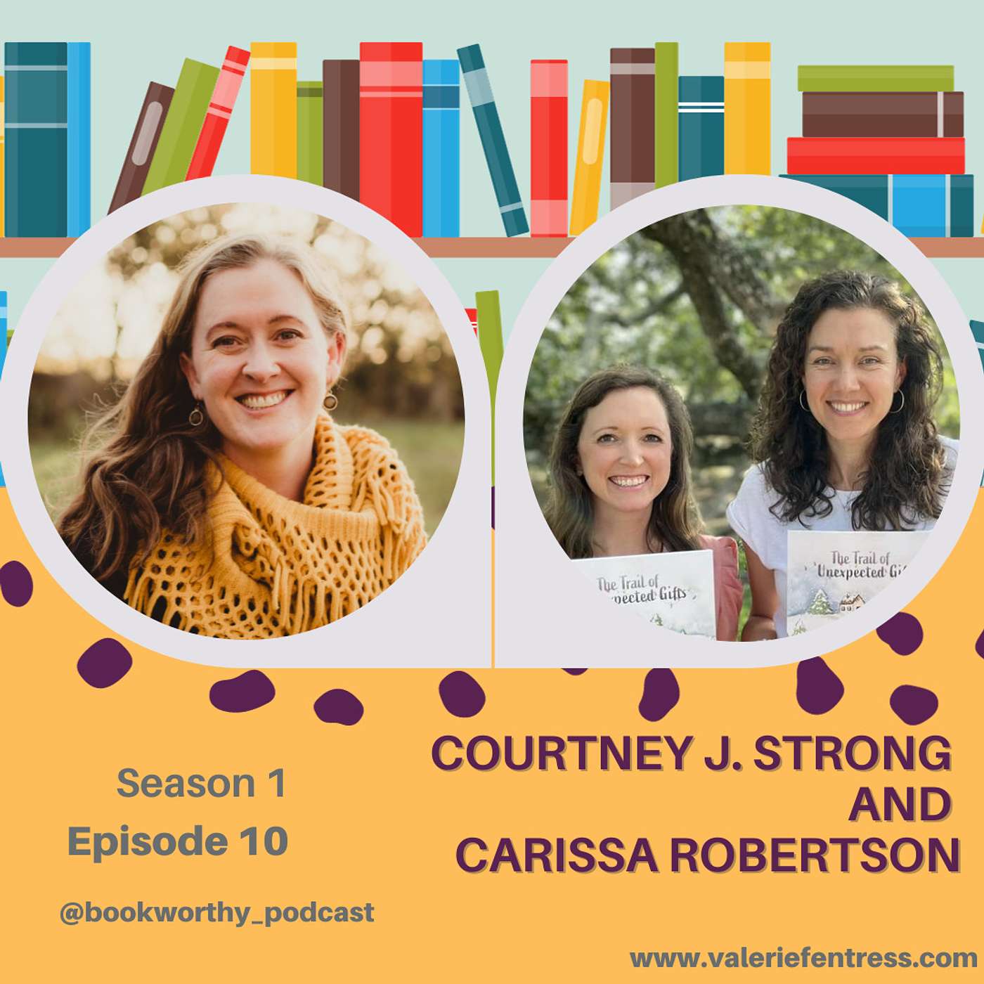 Book Worthy talks with Courtney J. Strong and Carissa J. Robertson