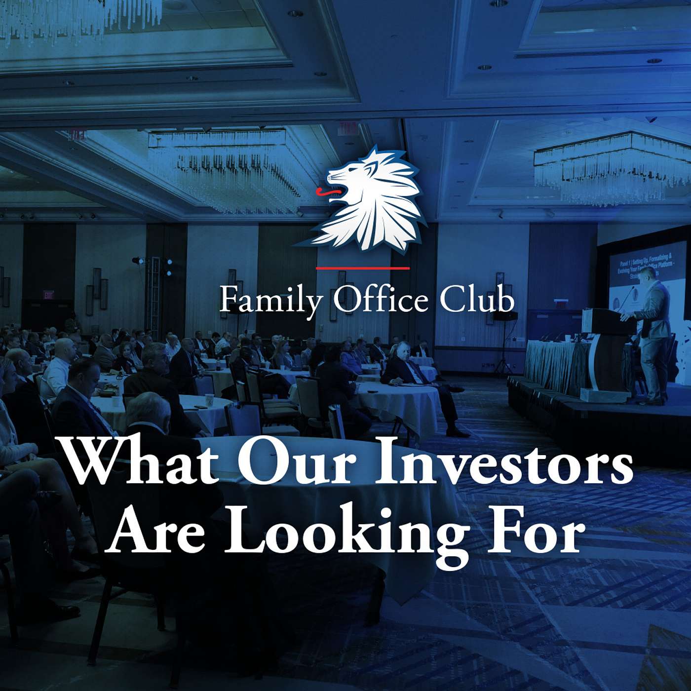 Are there actually investors at Family Office Club events?