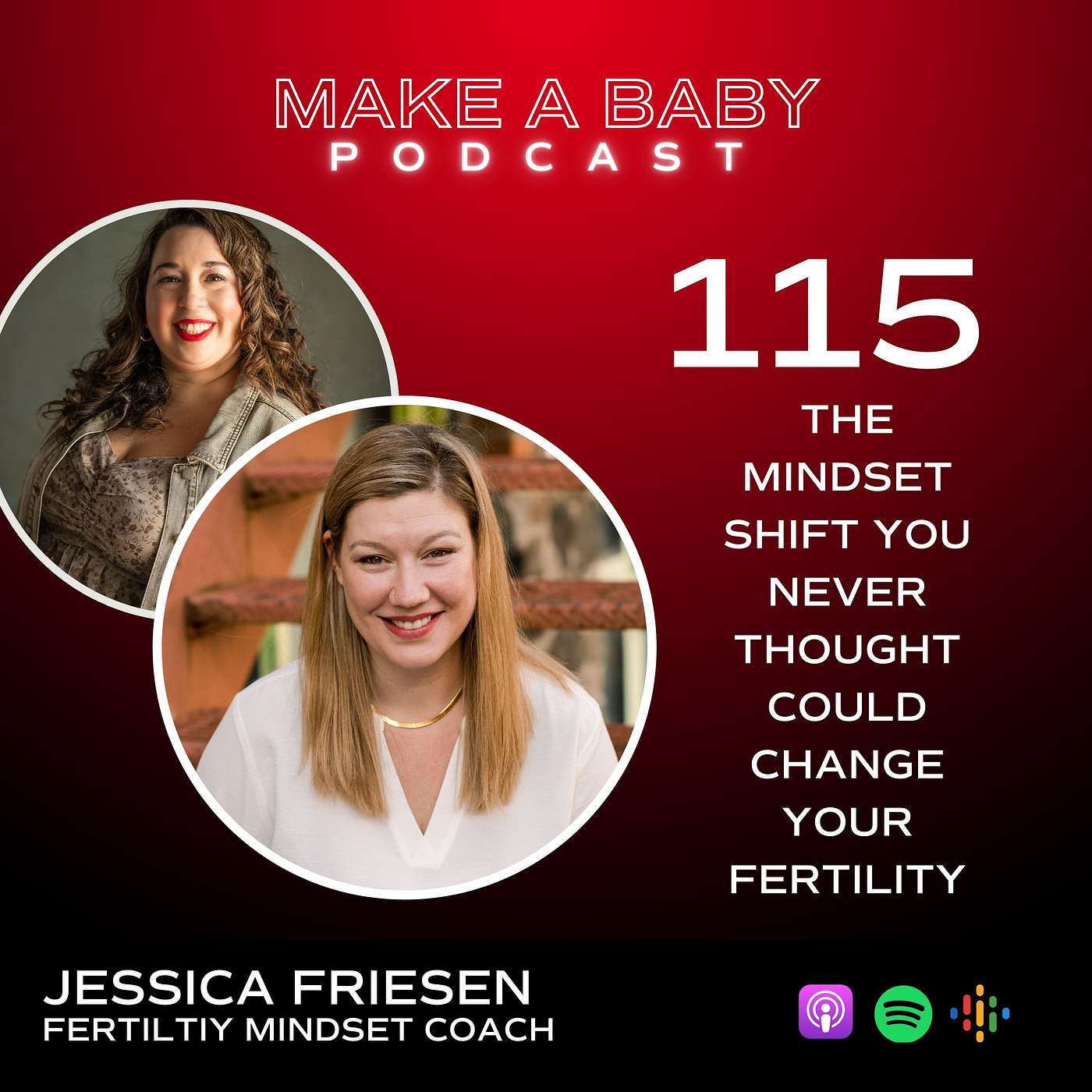 The Mindset Shift You Never Thought Could Change Your Fertility with Jessica Friesen episode artwork