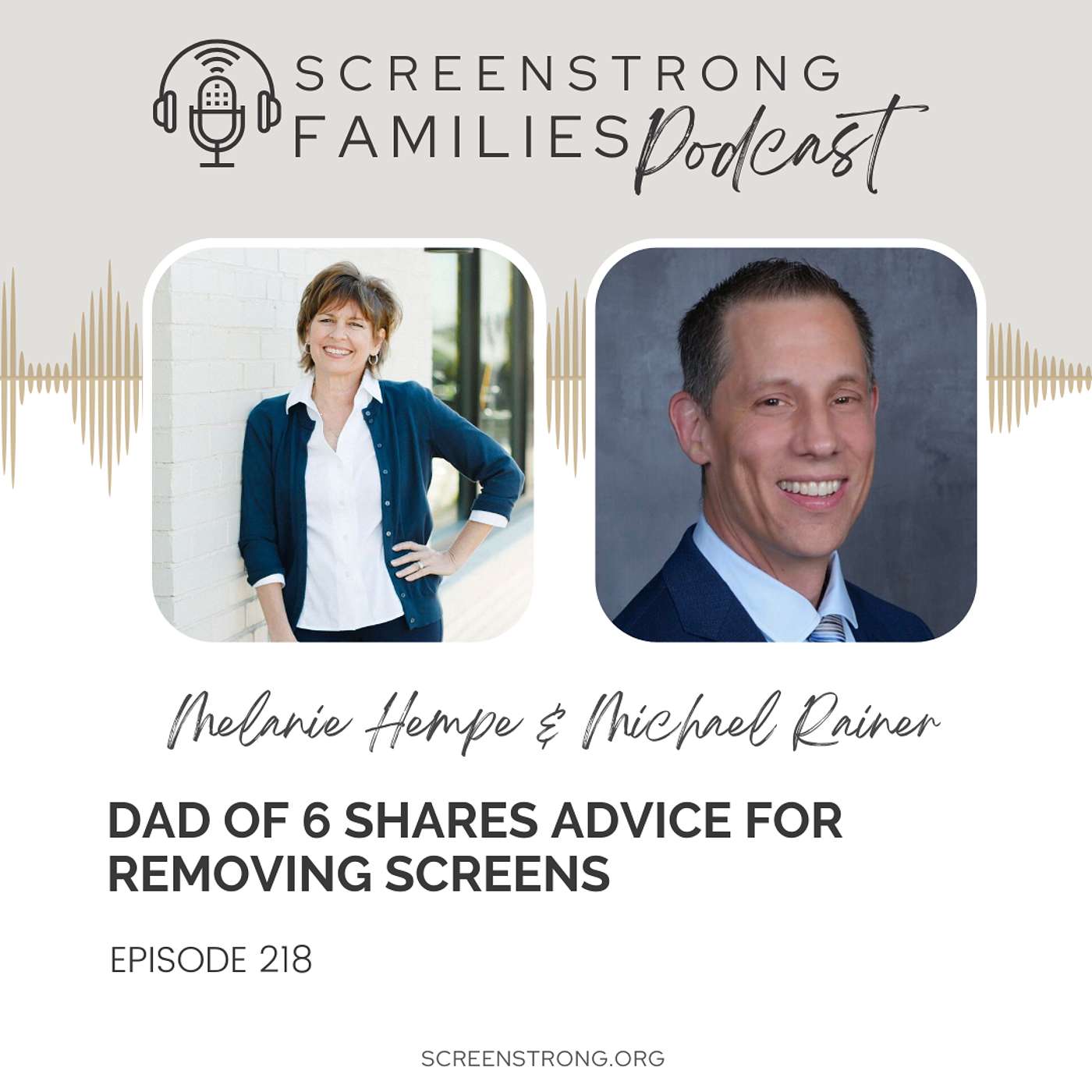 Dad of 6 Shares Advice for Removing Screens with Michael Rainer (#218)