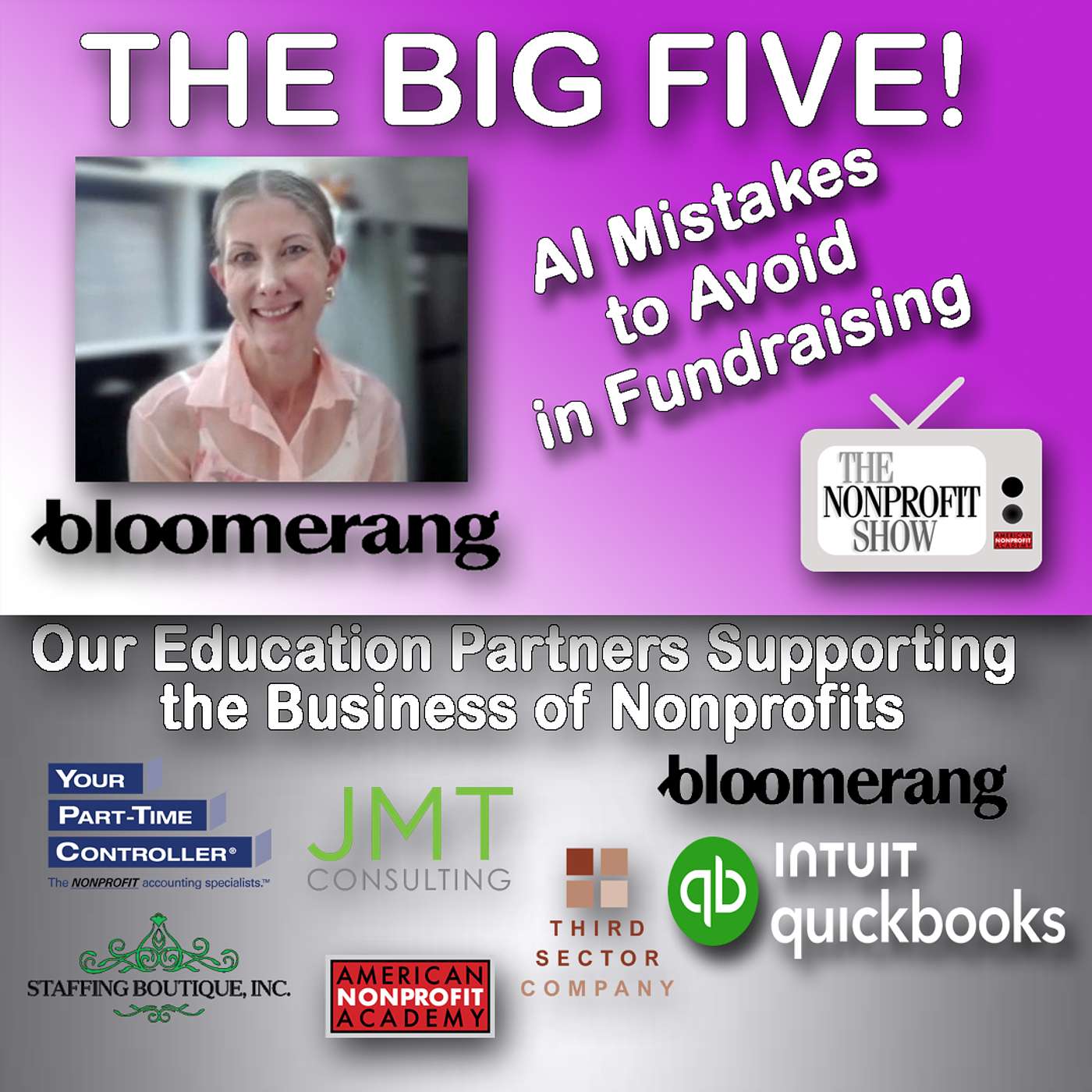 AI Mistakes to Avoid in Fundraising: The Big Five! episode artwork