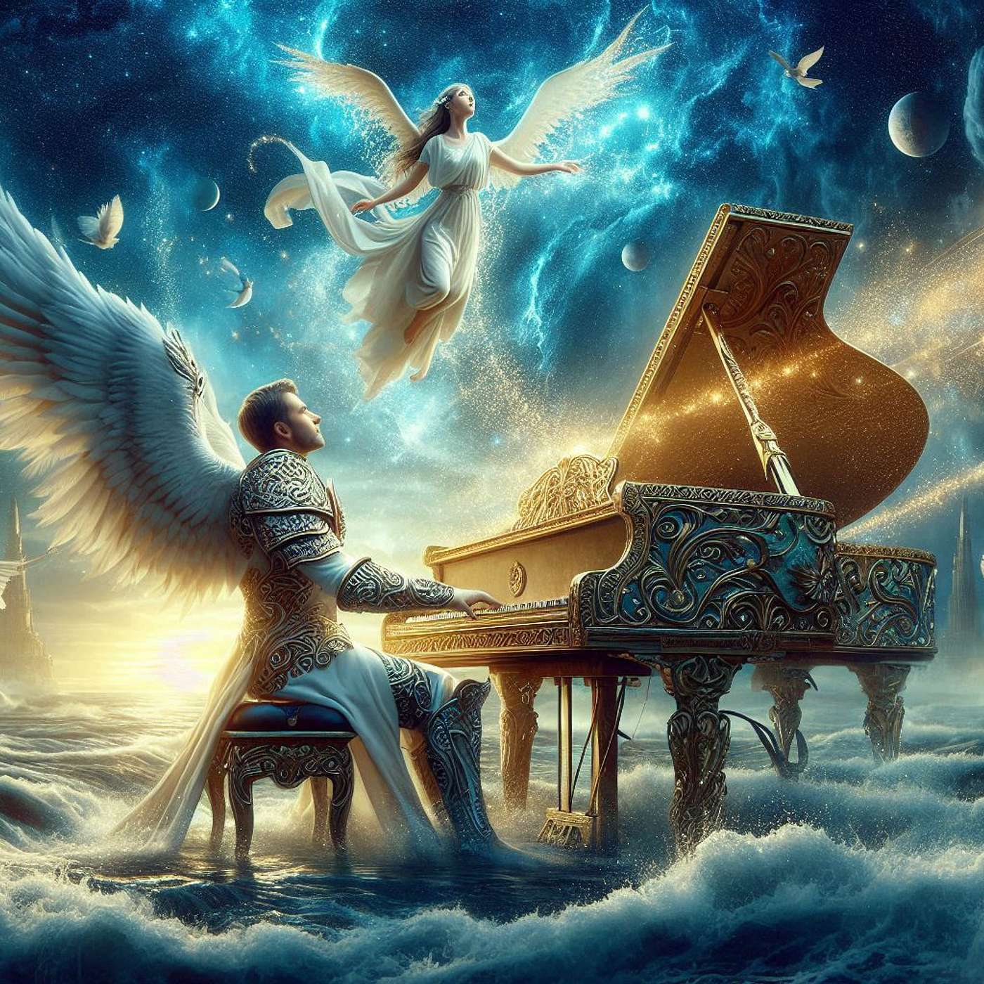 CD 5 tracks 62 63 64 My Destiny Is Calling vocals on part 1 of 3 take 2 fx Nicholas Mazzio Lauren Mazzio The Rain