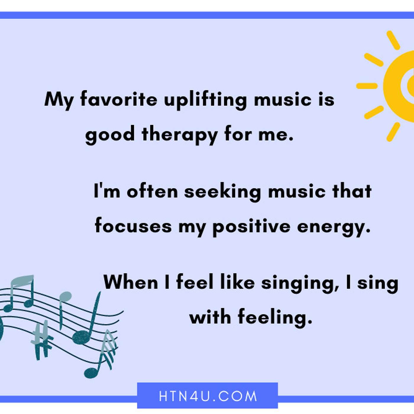 HTN4U Unlimiting Affirmations on Music and Positive Energy #181