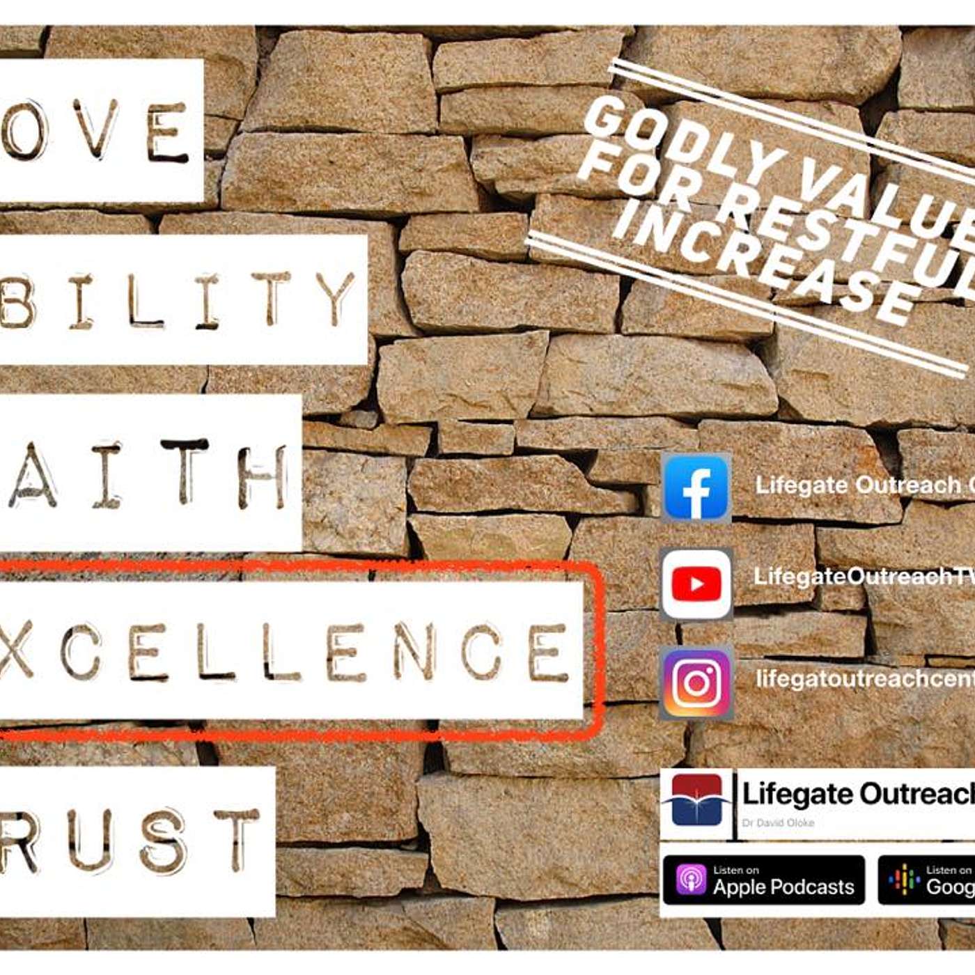 The Power of Excellence - Lifegate Outreach Centre - 220320 episode artwork